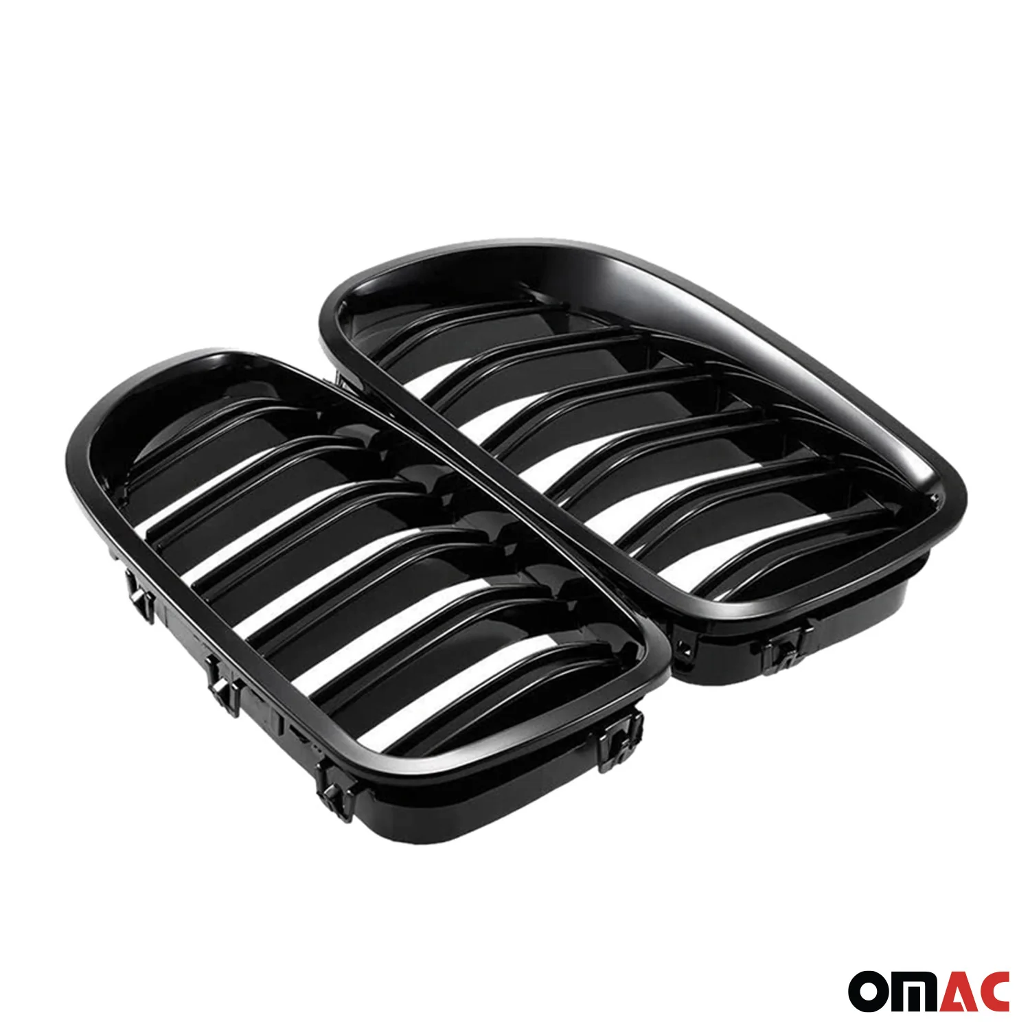Nieren Grill Kühlergrill für BMW 5er F10 M5 2010-2016 Schwarz Glanz - Image 5
