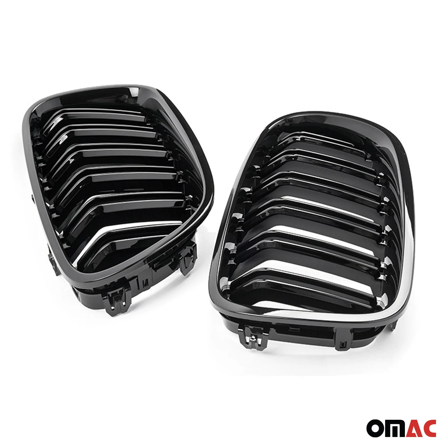 Nieren Grill Kühlergrill für BMW 5er F10 M5 2010-2016 Schwarz Glanz - Image 6
