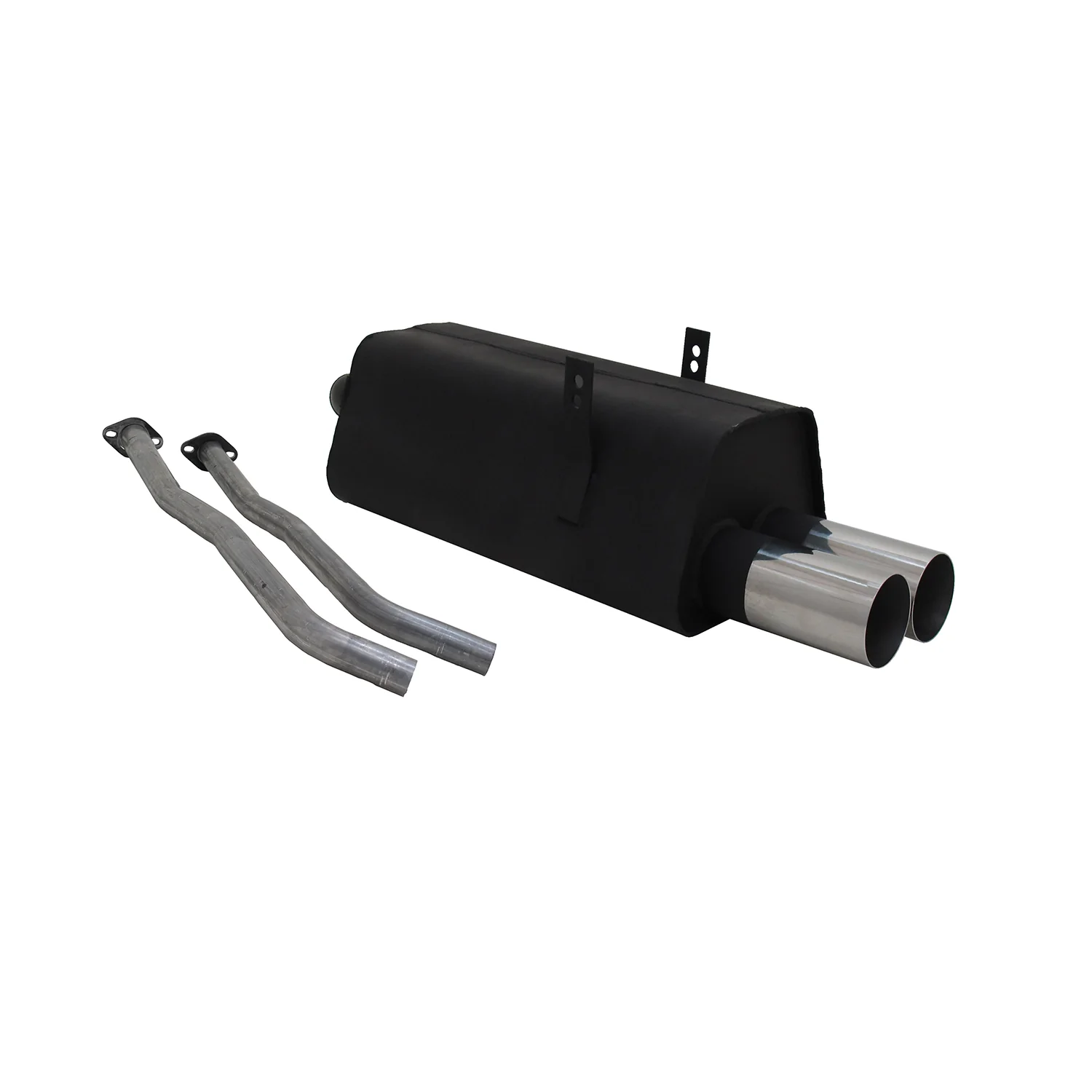 Novus Sportauspuff für BMW 3er E36 325i 2x76 RL-Design Endschalldämpfer mit ABE
