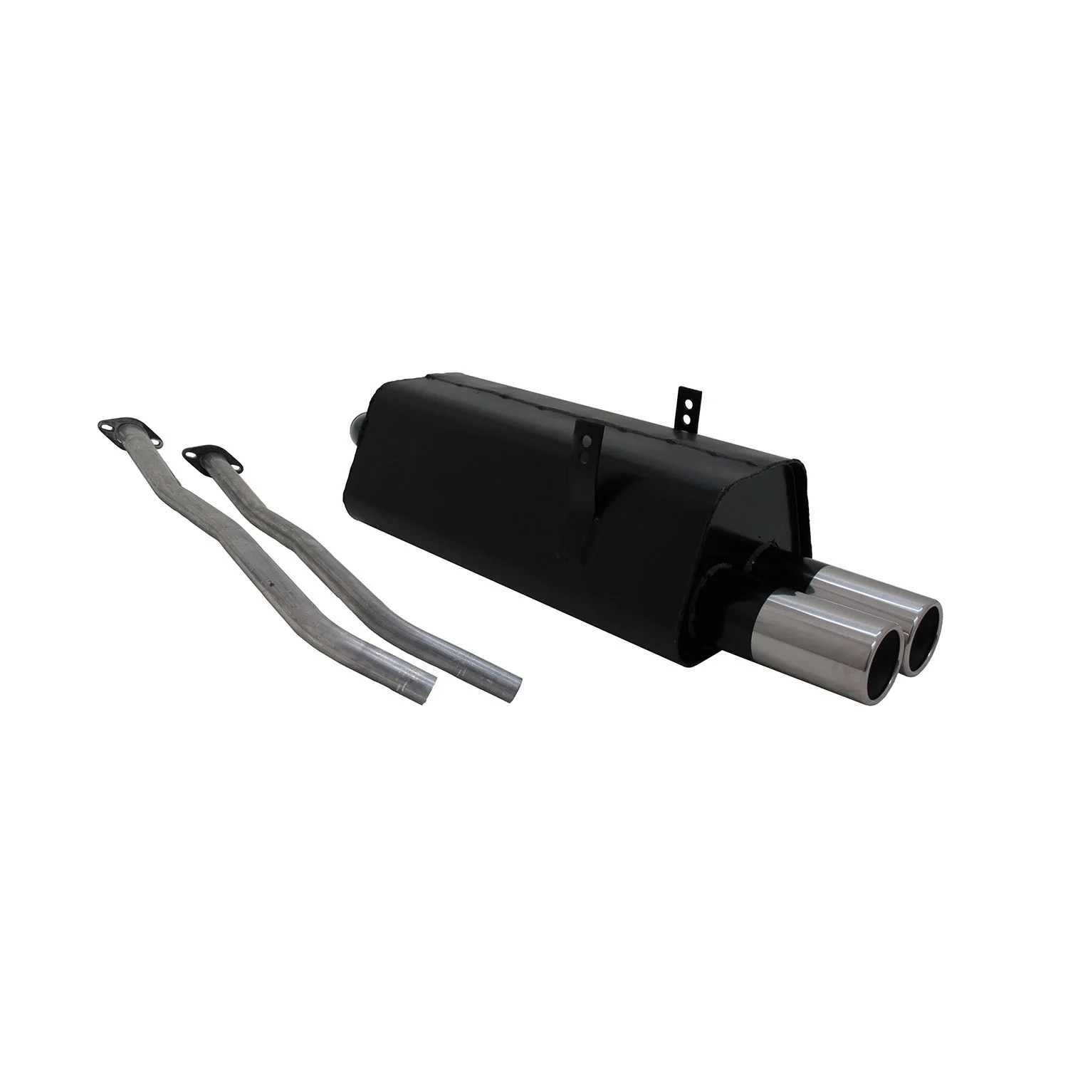 Novus Sportauspuff für BMW 3er E36 325i 2x76mm Endschalldämpfer mit ABE