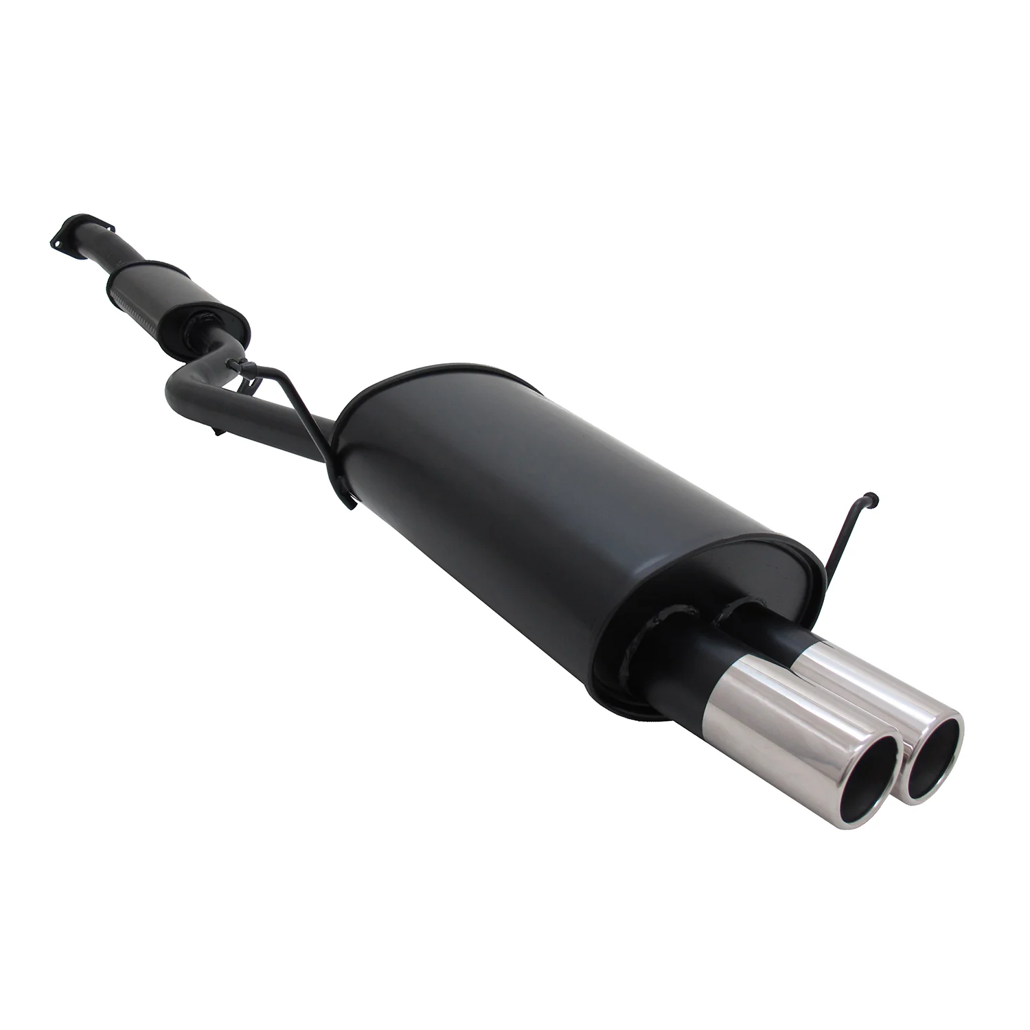 Novus Sportauspuff für BMW E36 Compact 318Ti 2x76mm Endschalldämpfer mit ABE