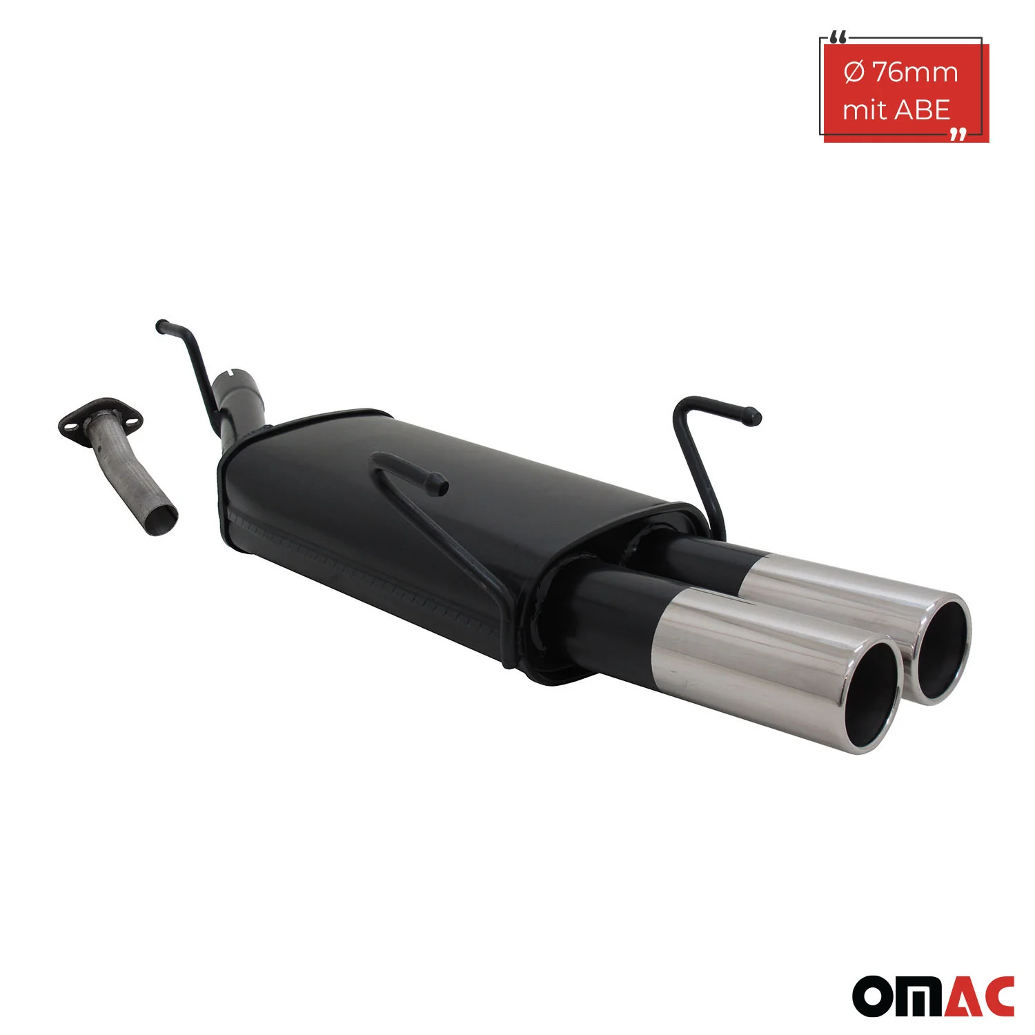 Novus Sportauspuff für Opel Astra G Caravan 2x76mm Endschalldämpfer mit ABE - Image 2