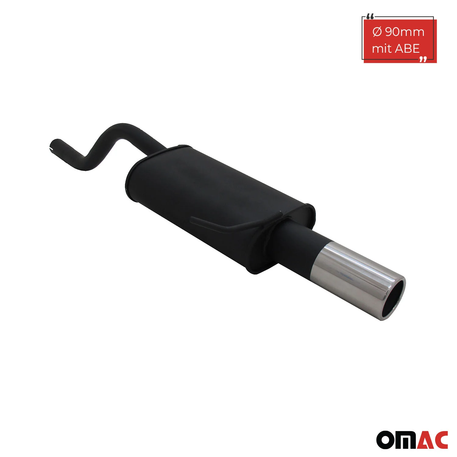 Novus Sportauspuff für Renault Clio 2 1x90mm Endschalldämpfer mit ABE - Image 2