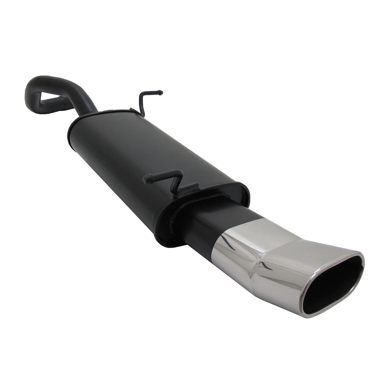 Novus Sportauspuff für Seat Ibiza 6L 135x75mm DTM Endschalldämpfer mit ABE