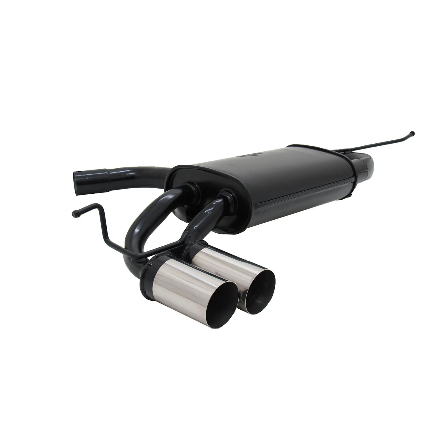 Novus Sportauspuff für VW Golf 5 / VW Golf 6 2x76mm RL-Design  mit ABE