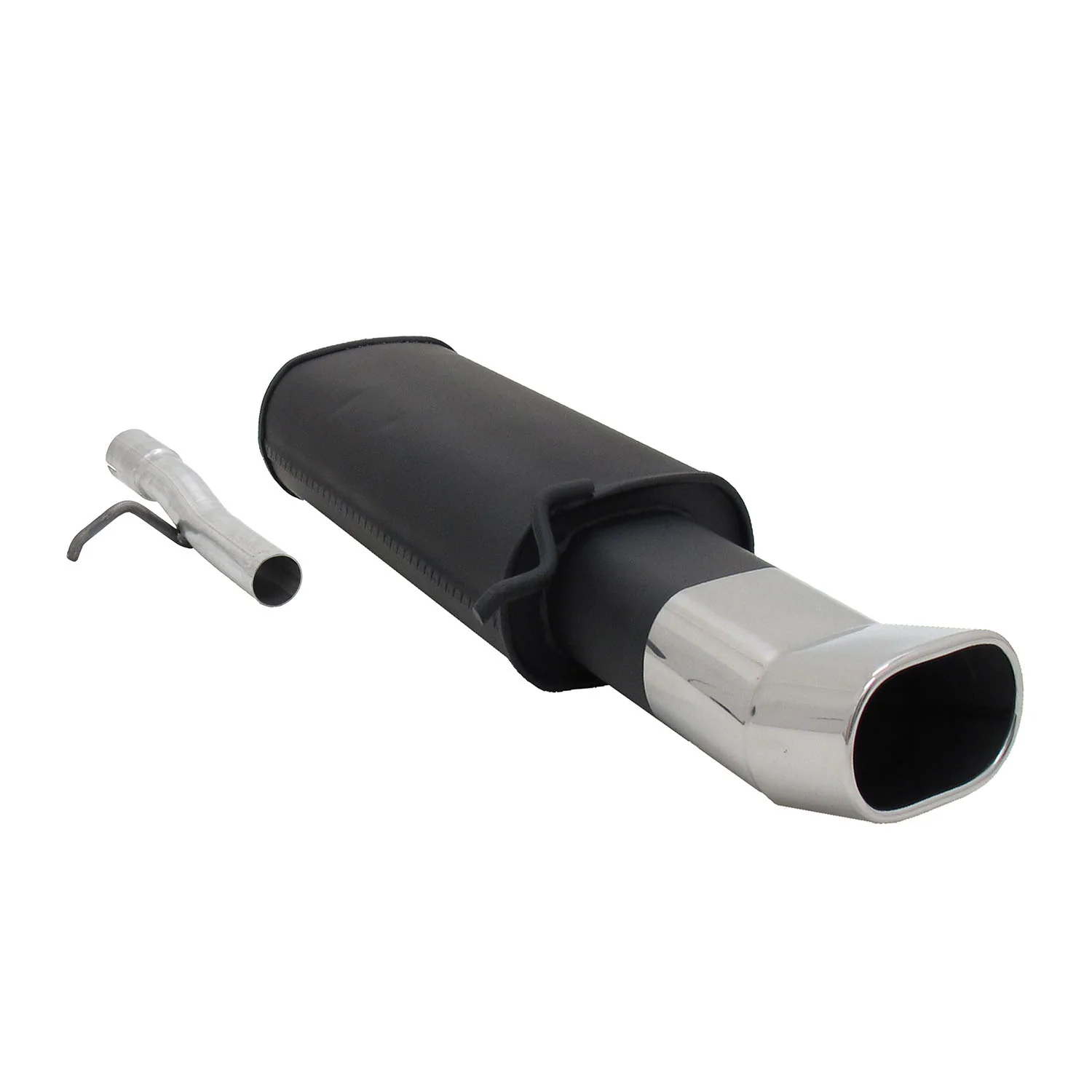 Novus Sportauspuff für VW Passat 3B / 3BG 135x75mm DTM Endschalldämpfer mit ABE
