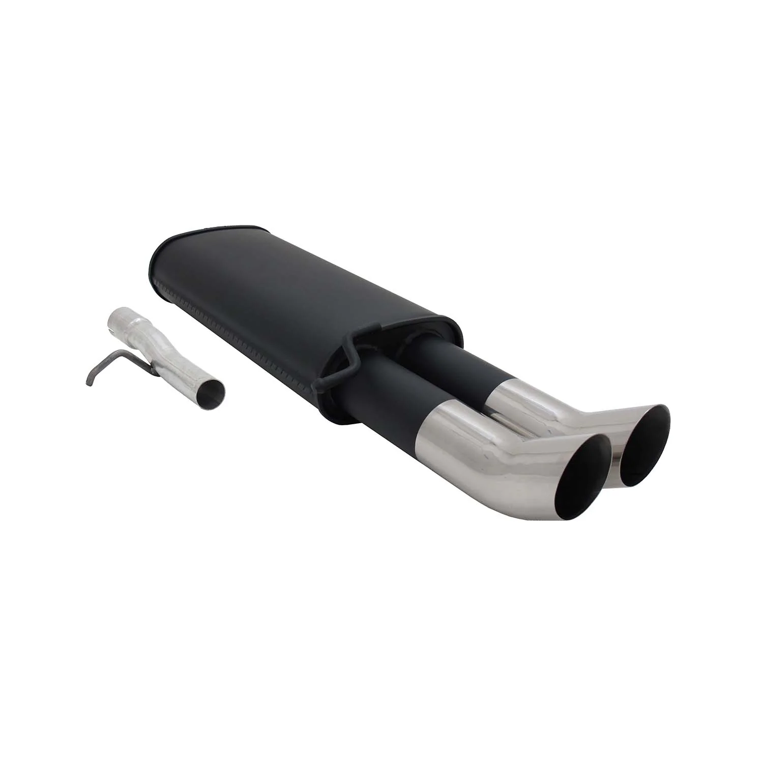 Novus Sportauspuff für VW Passat 3B / 3BG 2x76mm DTM Endschalldämpfer mit ABE