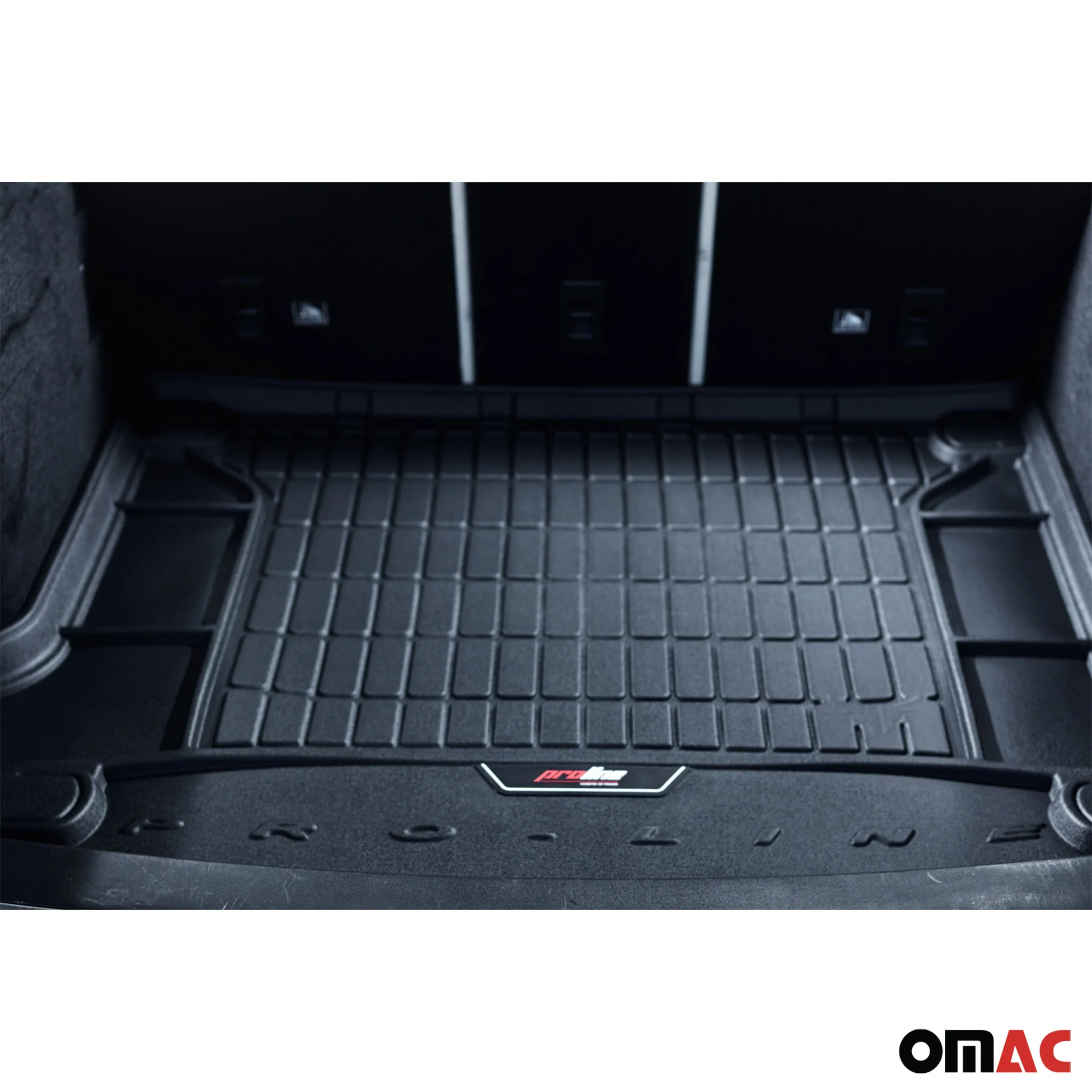 OMAC Gummi Kofferraumwanne für Opel Corsa-e 2019-2026 TPE Laderaumwanne Schwarz - Image 2