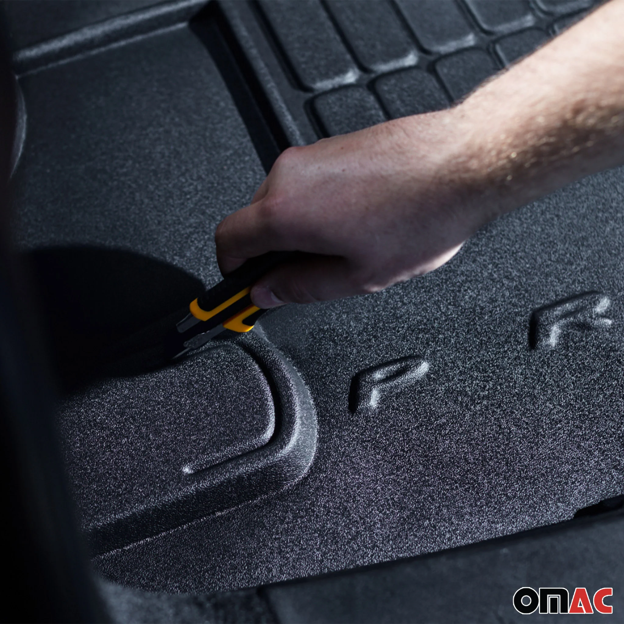 Gummi Kofferraumwanne für VW Golf Schrägheck 2019-2026 mit seitlicher Ablage TPE - Image 8