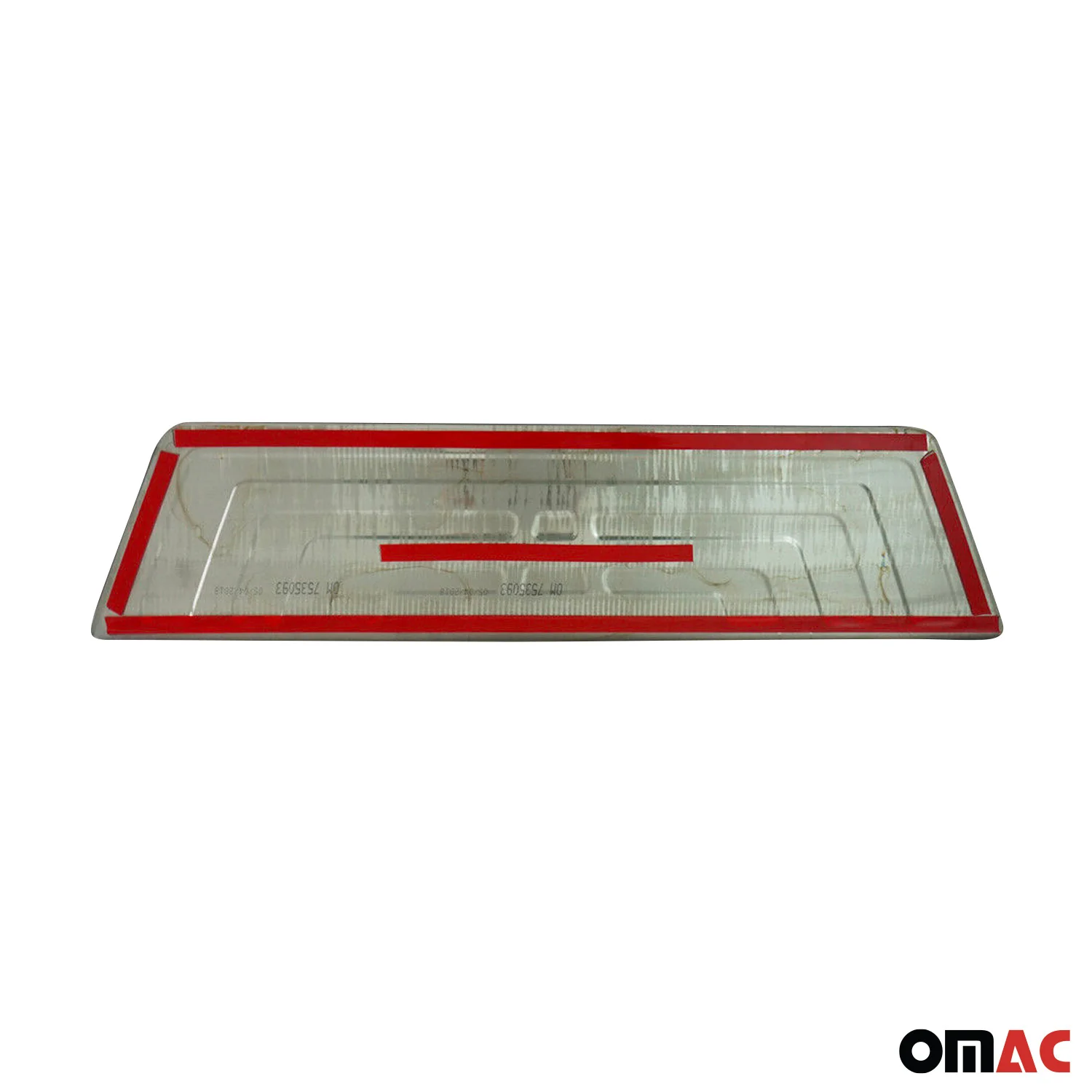OMAC Ladekantenschutz Stoßstange für VW Amarok 2010-2020 Edelstahl Chrom 1tlg - Image 8