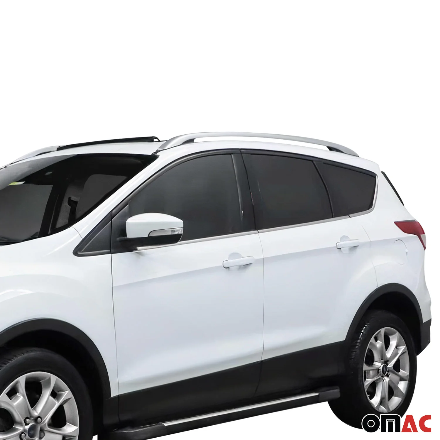 Original Dachreling für Ford Kuga II 2012-2019 Aluminium Grau 2 tlg - Image 2