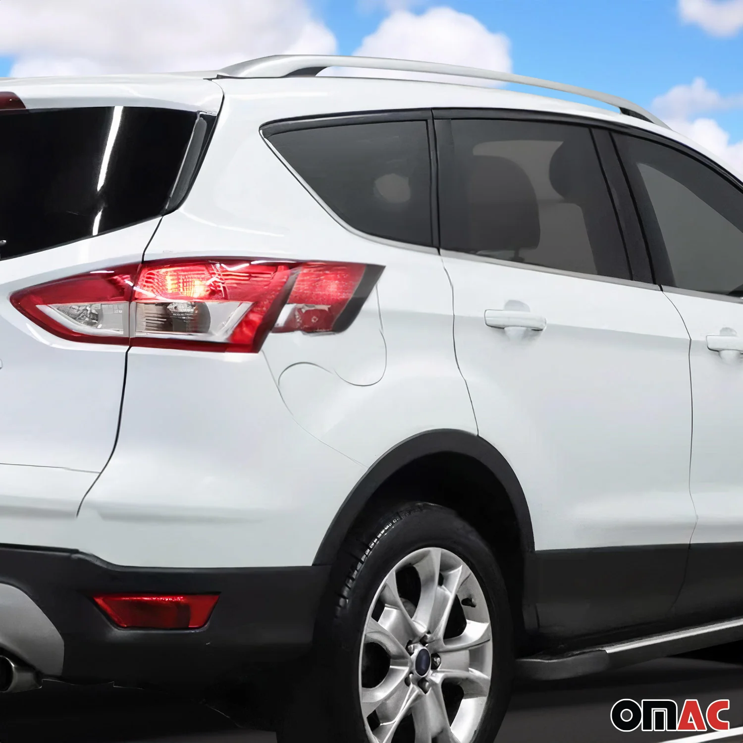Original Dachreling für Ford Kuga II 2012-2019 Aluminium Grau 2 tlg - Image 7