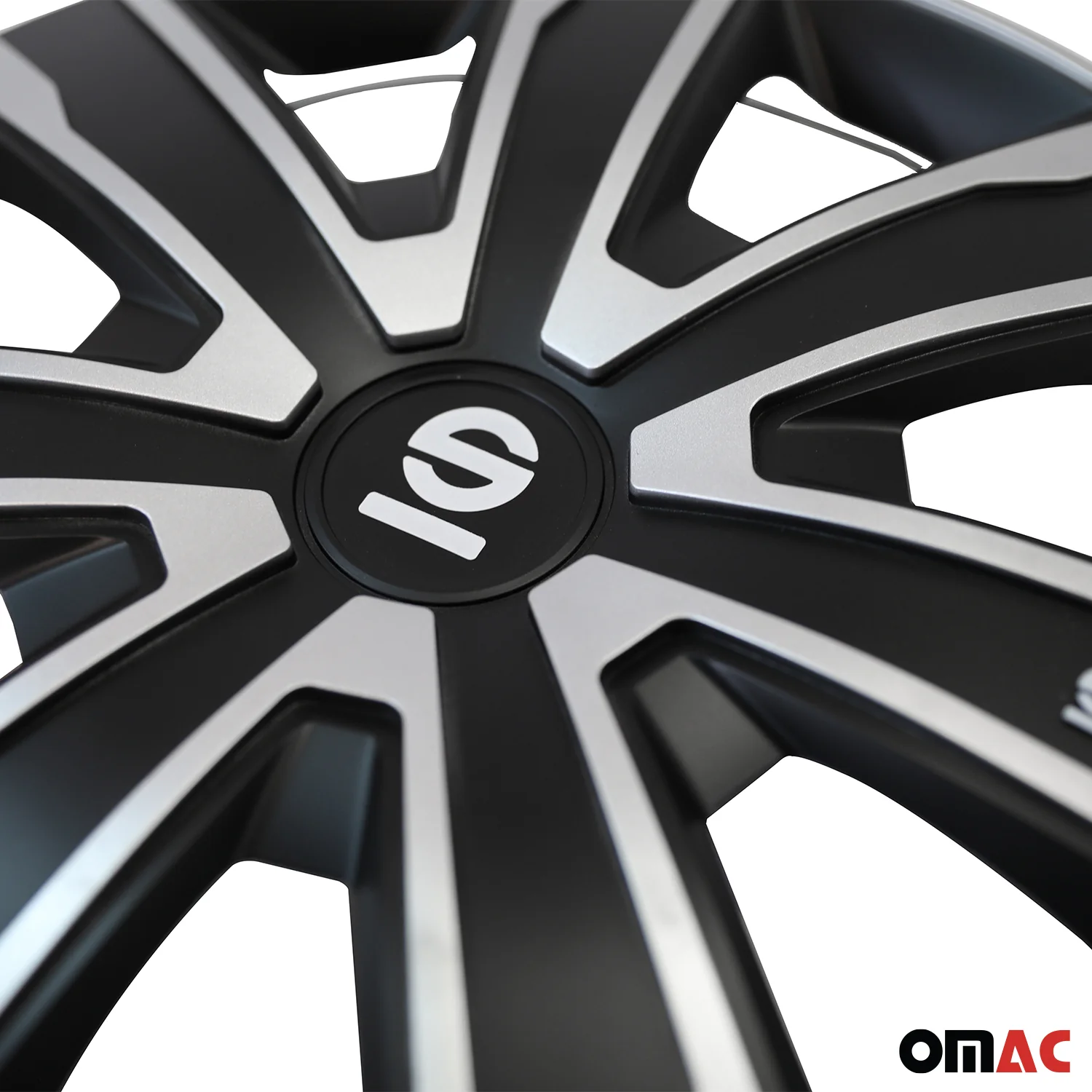 Radkappen Radzierblenden Sparco Palermo 15" Zoll Auto Abdeckung Set Schwarz 4x - Image 8