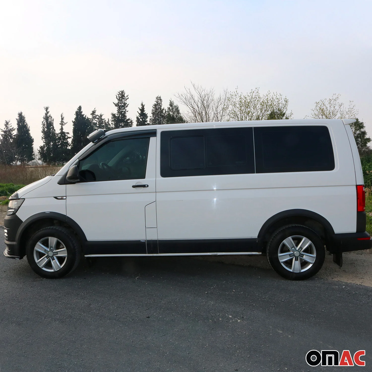 Radlaufschutz Kotflügel für VW T6 2015-2019 L1 Kurzer LHD ABS Schwarz 11tlg - Image 2