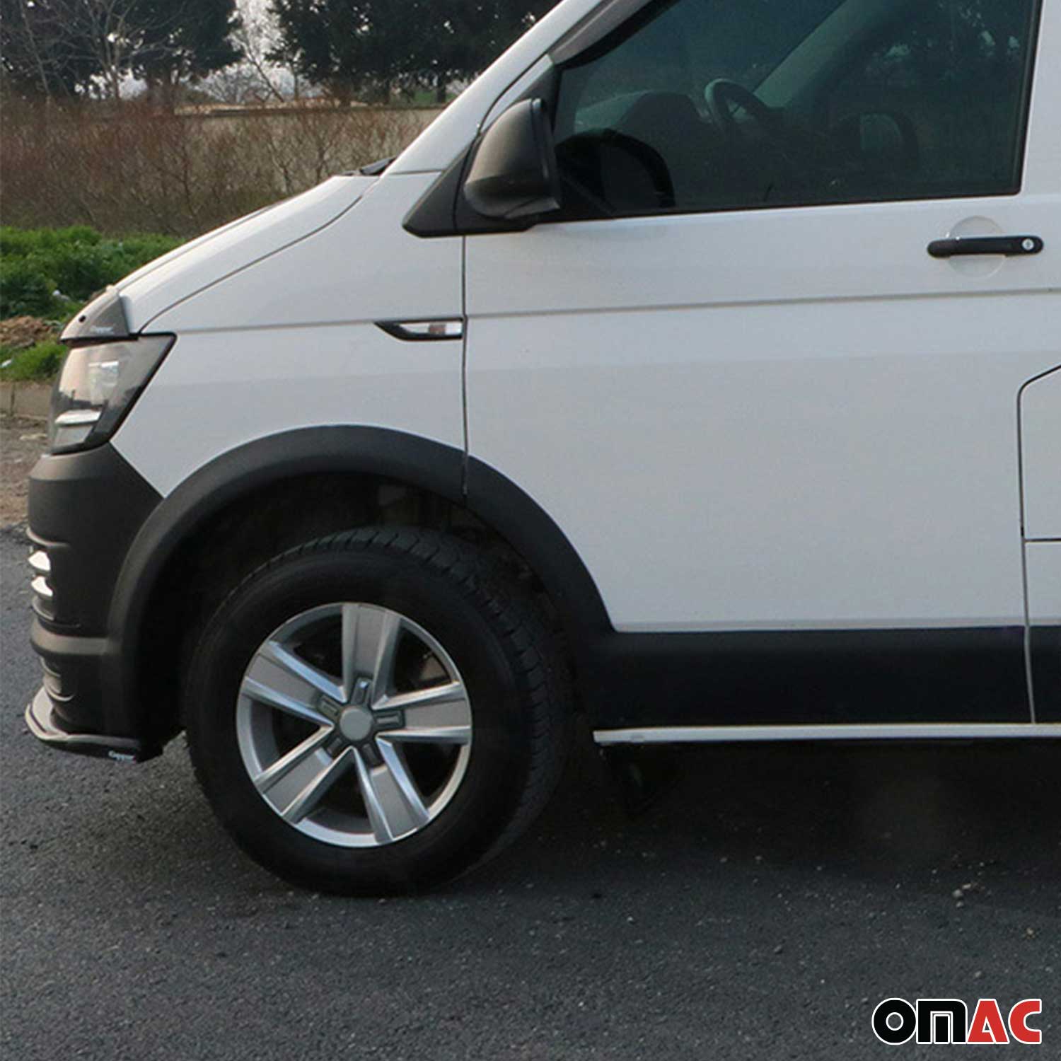 Radlaufschutz Kotflügel für VW T6 2015-2019 L1 Kurzer LHD ABS Schwarz 11tlg - Image 6