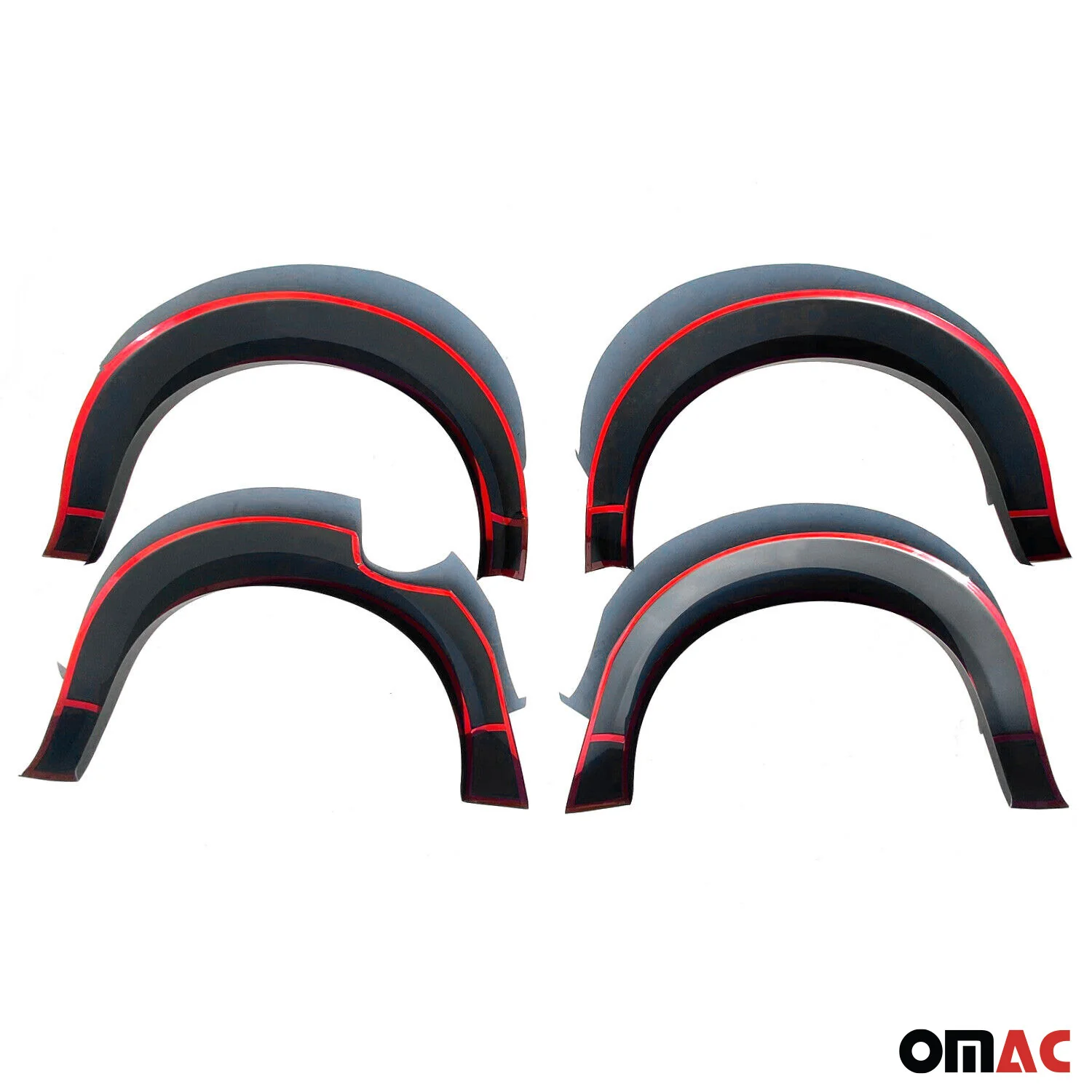 Radläufe Kotflügel Verbreiterung für VW Amarok 2010-2016 ABS Schwarz 4tlg - Image 5