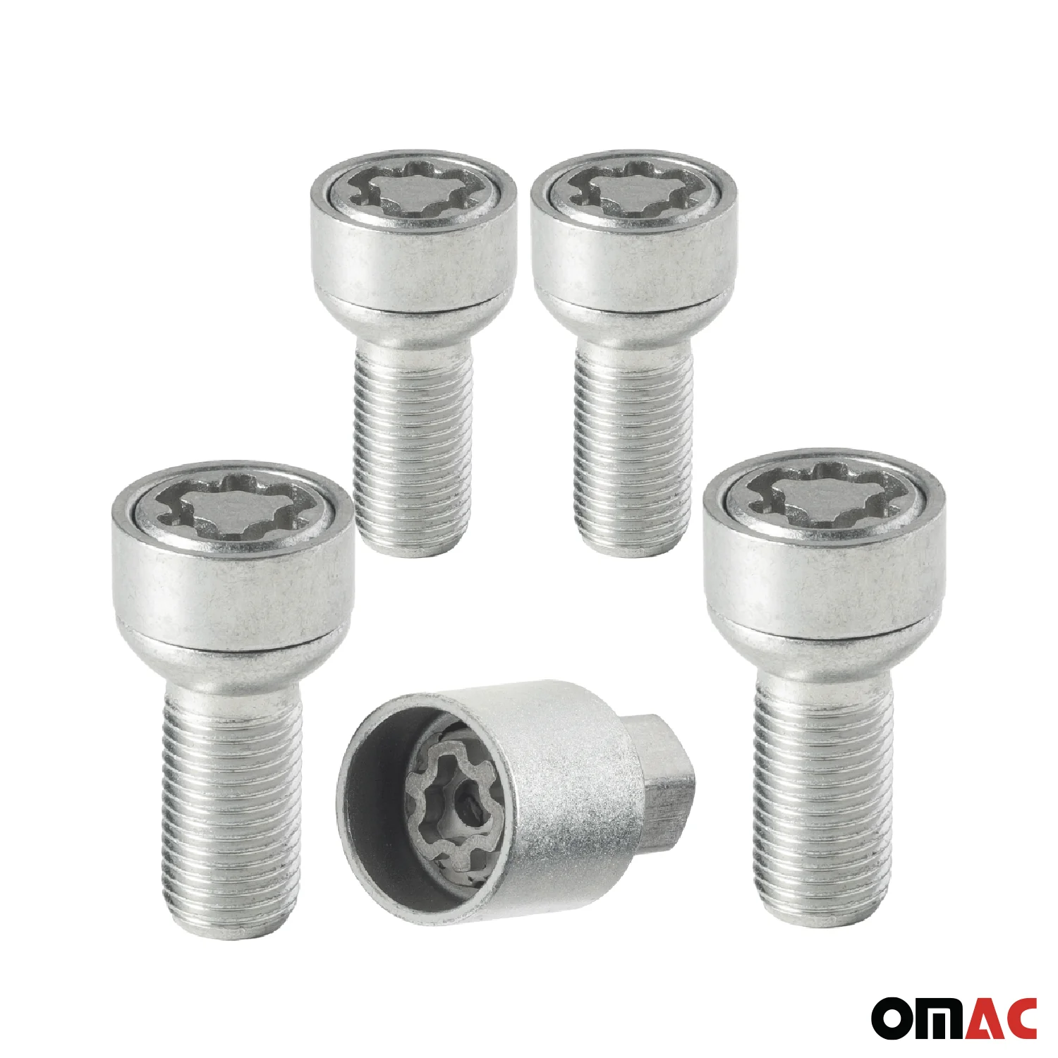 Radschloss Radschrauben Satz für Cupra Formentor ab 2020 Silber 4tlg M14X1.5 - Image 9