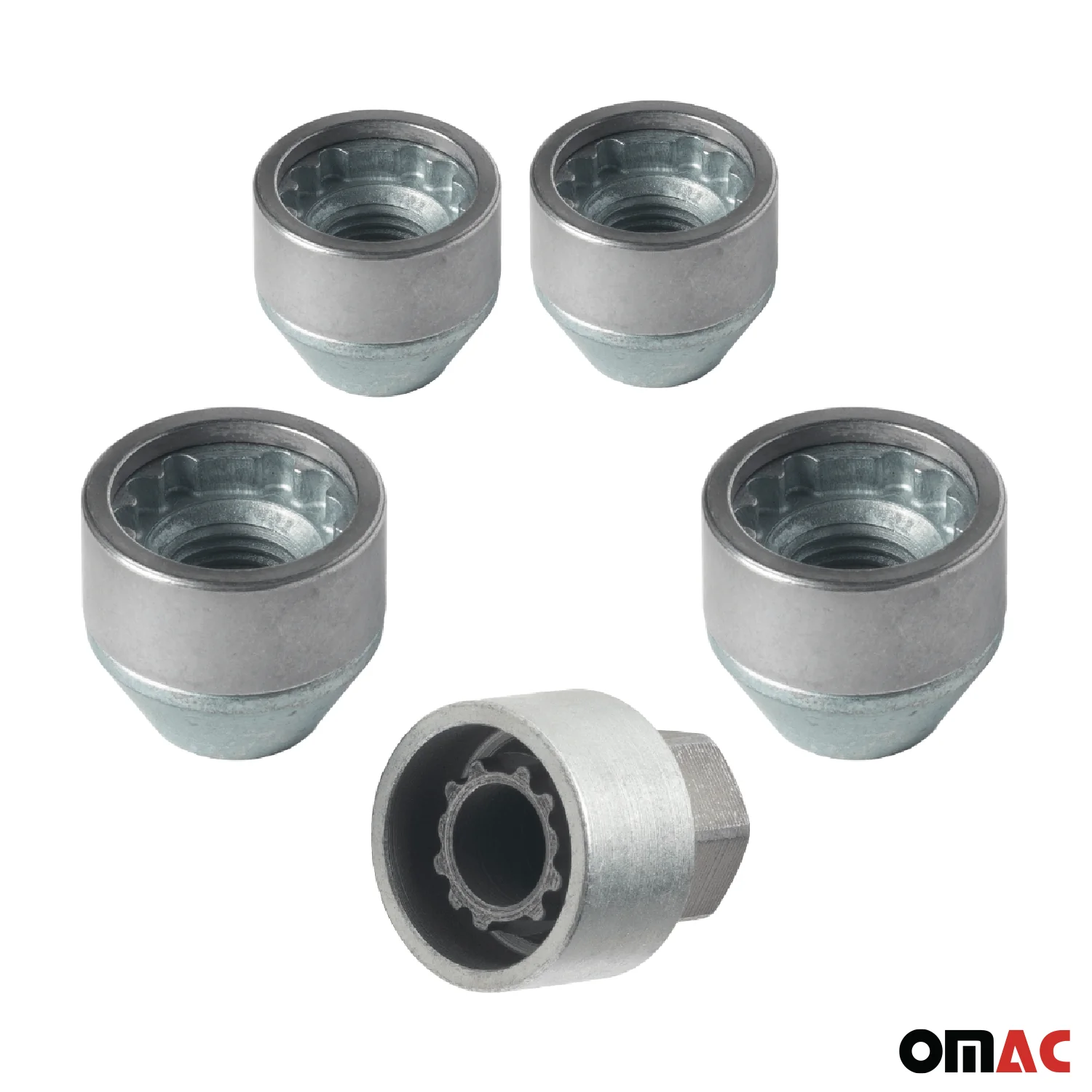 Radschloss Radschrauben Satz für Suzuki Ignis bis 2002 Silber 4tlg M12X1.5 - Image 9