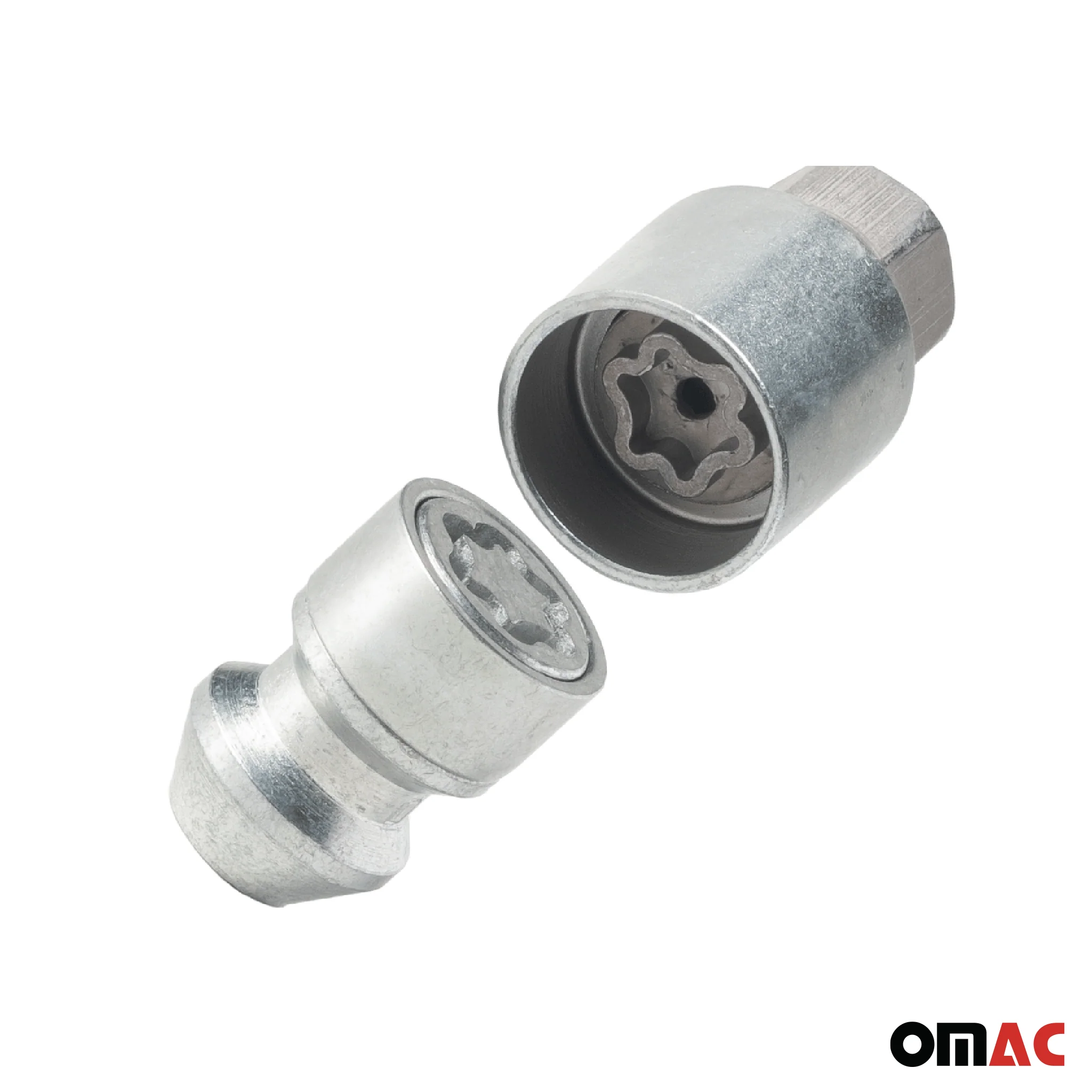 Radschloss Satz für Subaru Forester I II III IV 1997-2018 Silber 4tlg M12X1.5 - Image 8