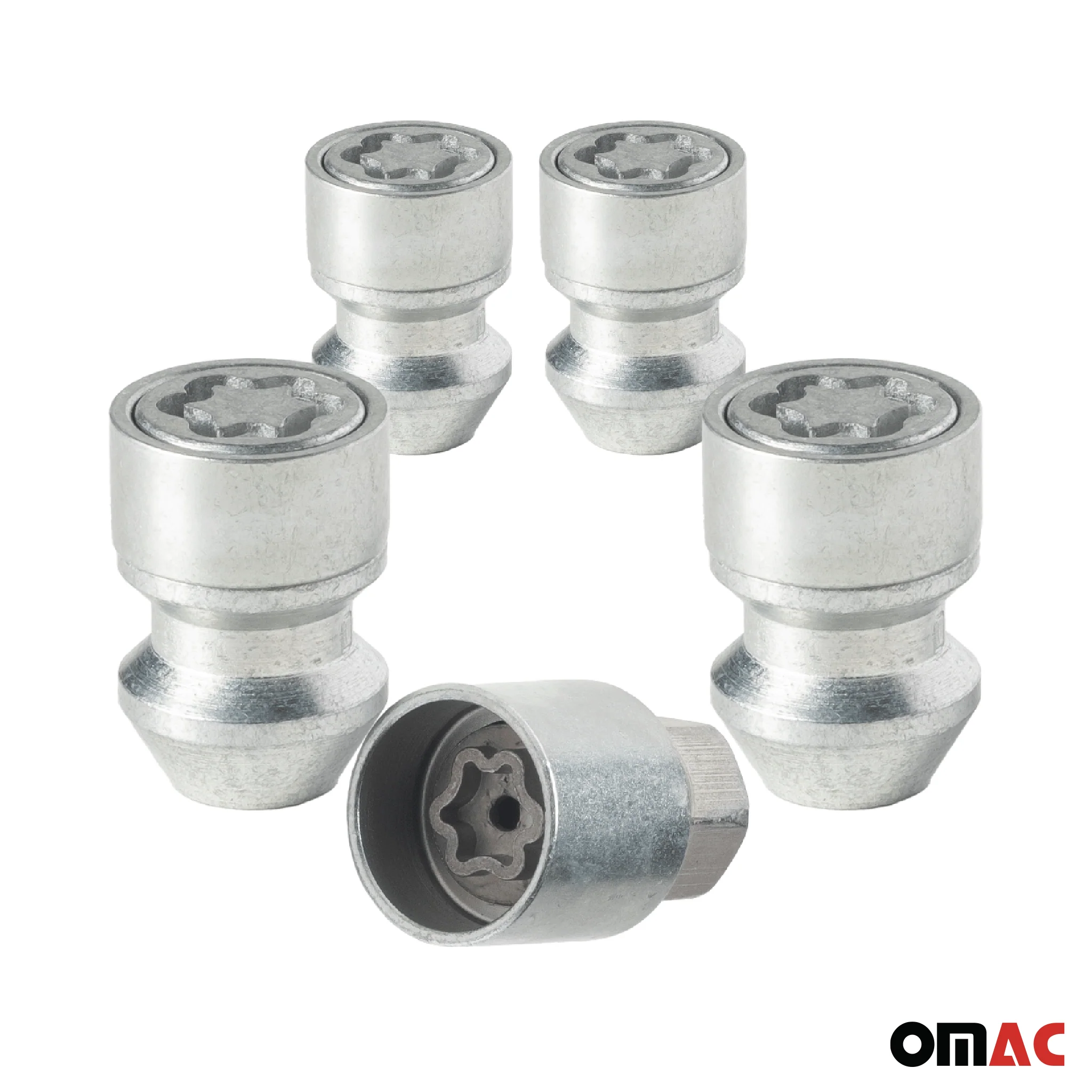 Radschloss Satz für Subaru Forester I II III IV 1997-2018 Silber 4tlg M12X1.5 - Image 9