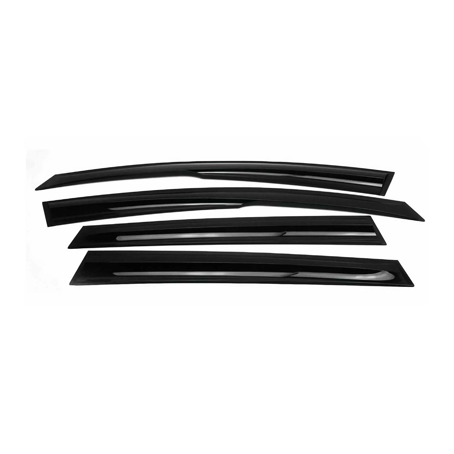 4x Windabweiser Regenabweiser für Skoda Octavia 2013-2019 Acryl Dunkel - Image 2