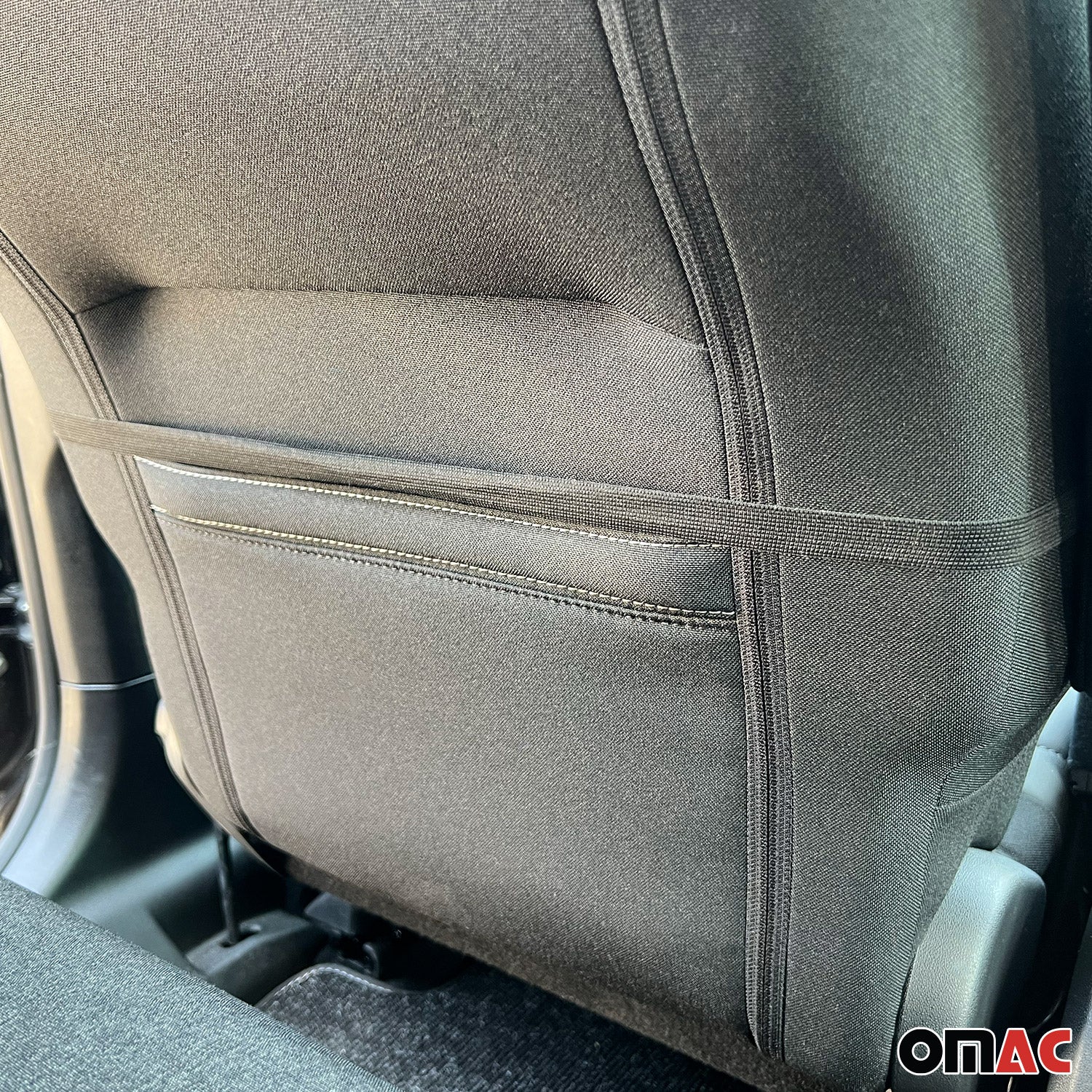 Rückenstütz Lordosenstütze Büro Auto Stuhl Sessel Sitz Stütze Bezüge Schwarz 10x - Image 8