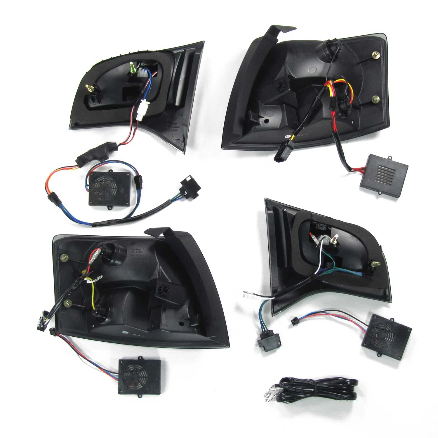 Rückleuchten für Audi A4 Avant B7 2004-2008 schwarz 4tlg - Image 3
