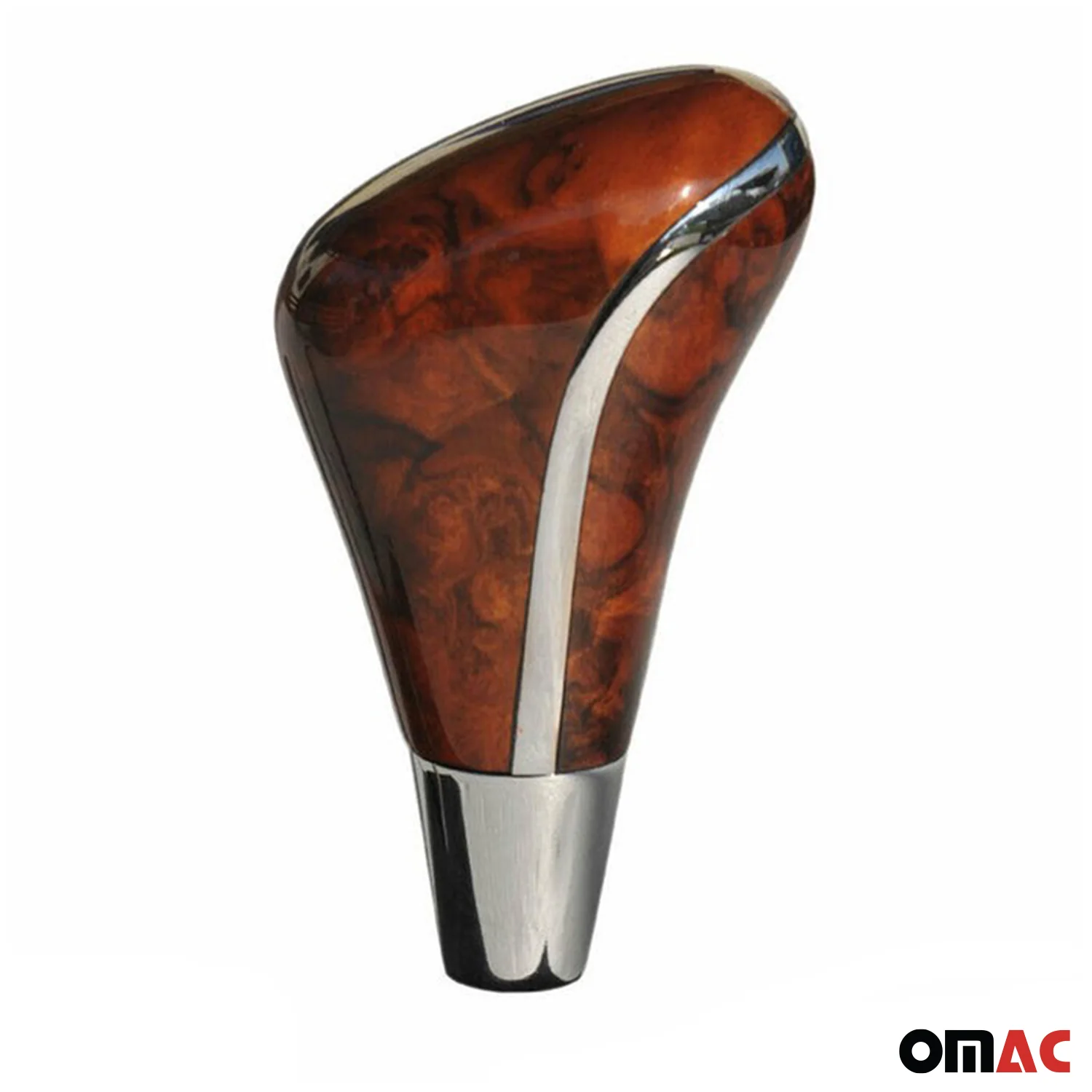 Schaltknauf für Mercedes W202 C208 C209 W210 W211 W220 R230 R170 Edelholz&Chrom - Image 4