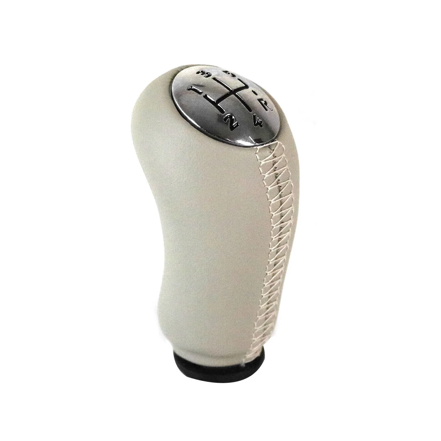 Schaltknauf Schaltknopf für Renault Fluence 2009-2015 5 gang Kunstleder Beige