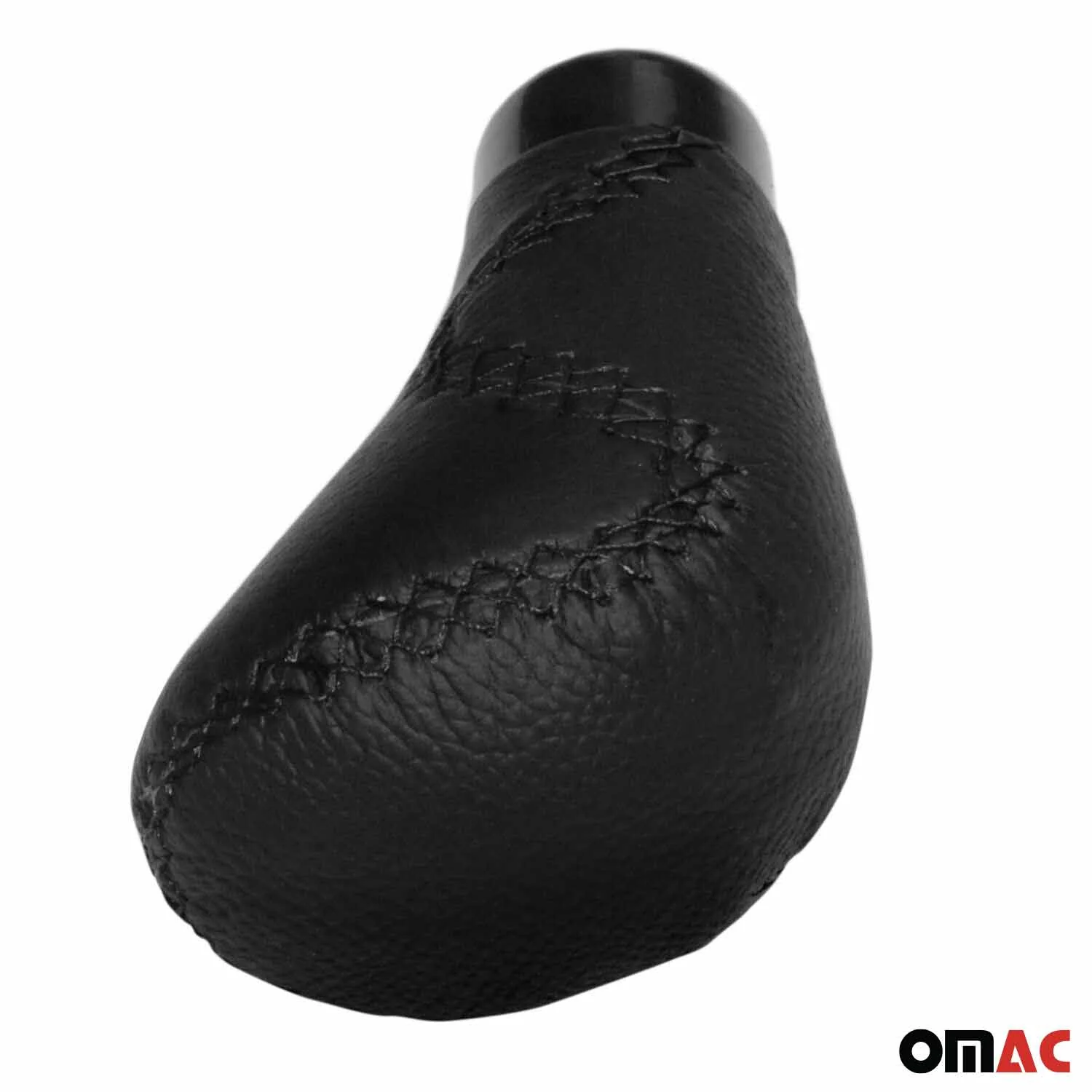 Schaltknauf Schaltknäufe Schaltknopf Schalthabel Schwarz Kuntsleder - Image 3