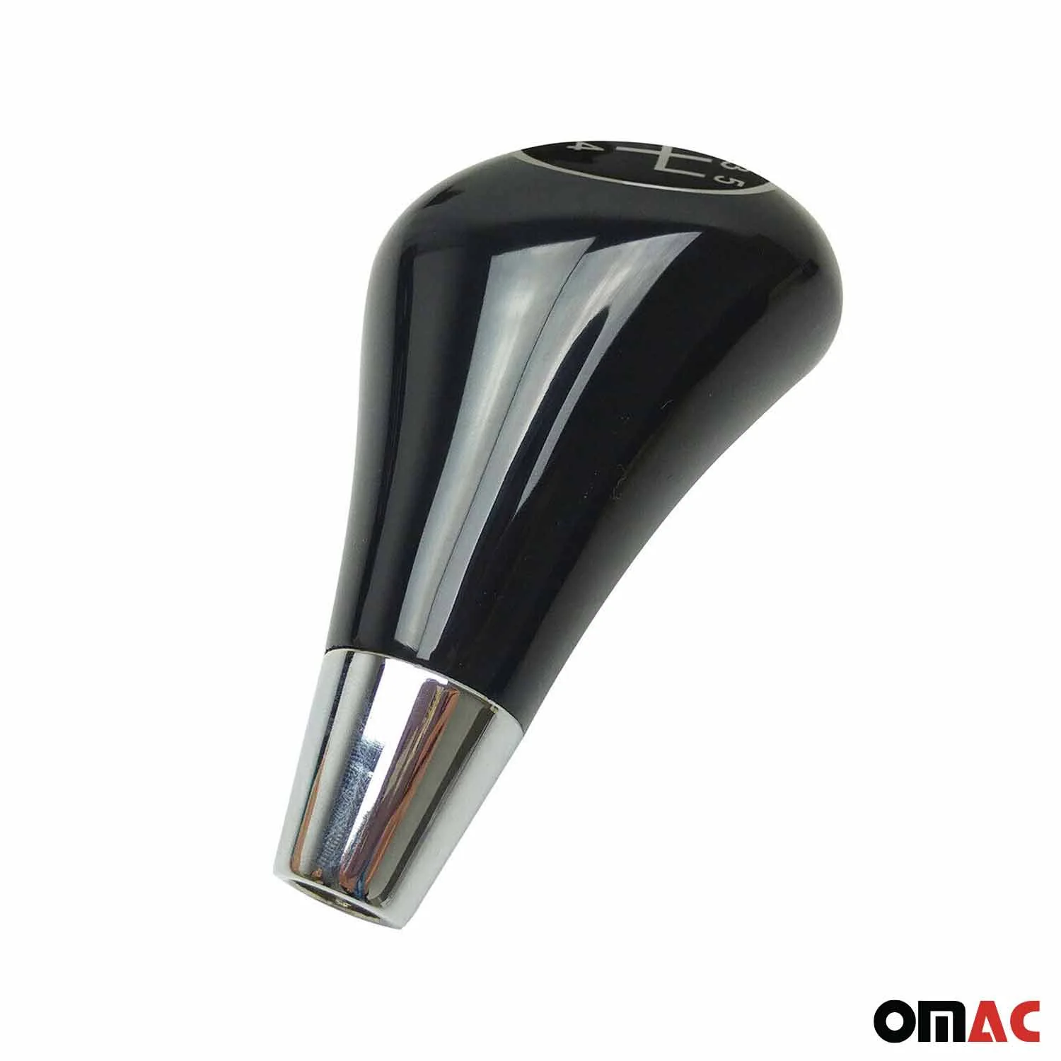 Schaltknauf für Mercedes W202 C208 C209 W210 W211 W220 Glanz Schwarz 5 Gang - Image 2