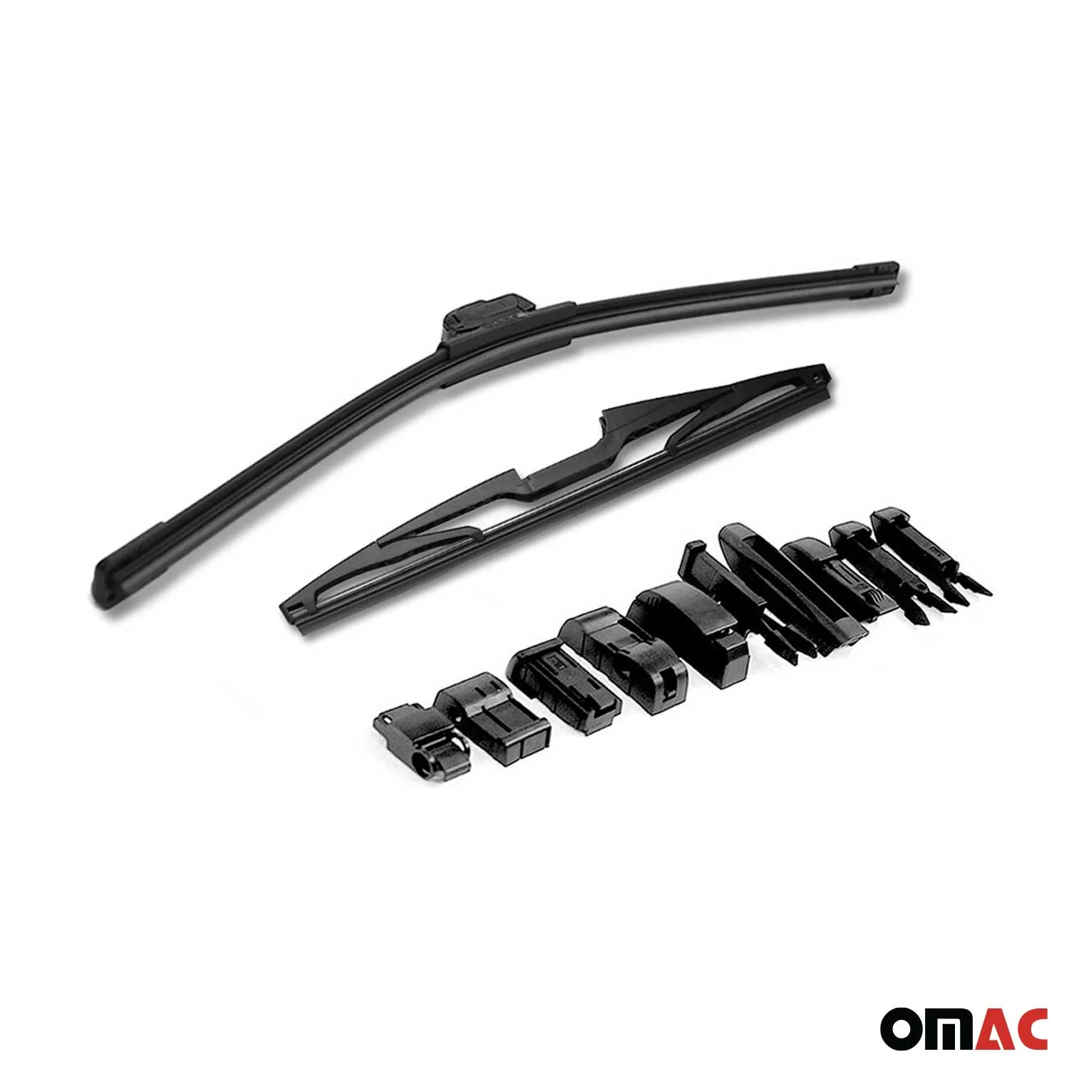 Scheibenwischer Vorne + Hinten Set für Peugeot 107 2005-2014 - Image 6
