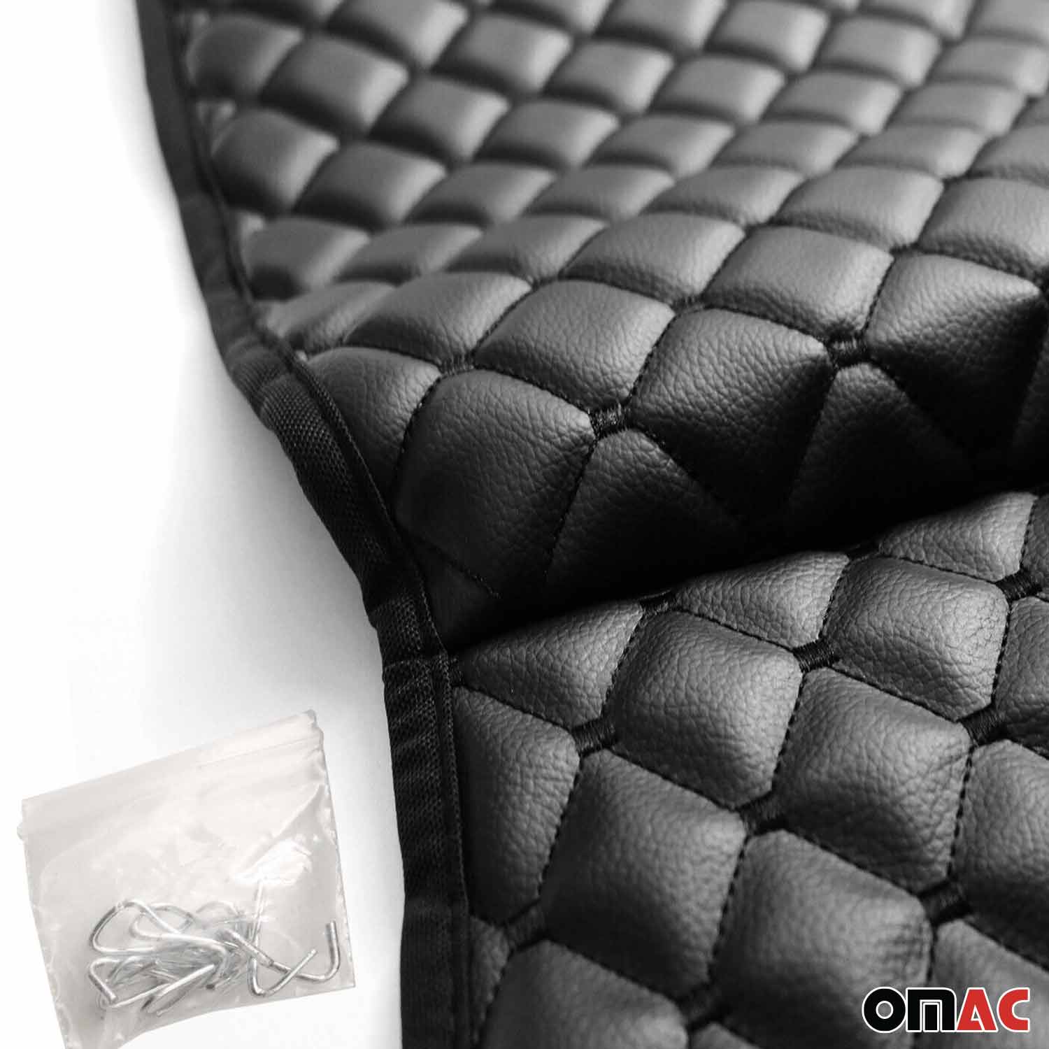 Schonbezug Sitzauflage Autositzschutz für VW Golf 8 2019-2026 PU-Leder Schwarz - Image 8