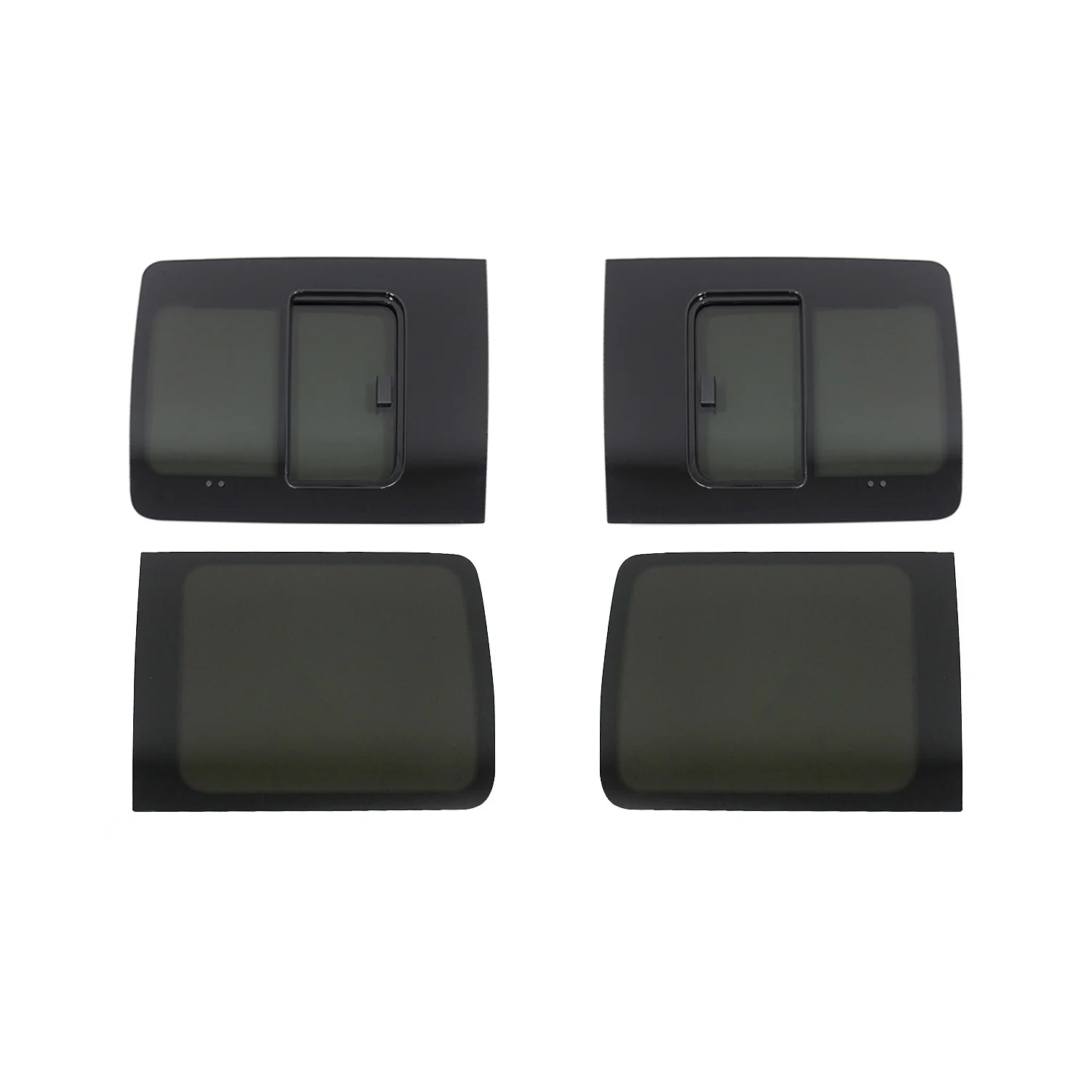 Seitenfenster Schiebefenster VW Caddy 2003-2020 Autoglas Links Rechts Set 4x L1