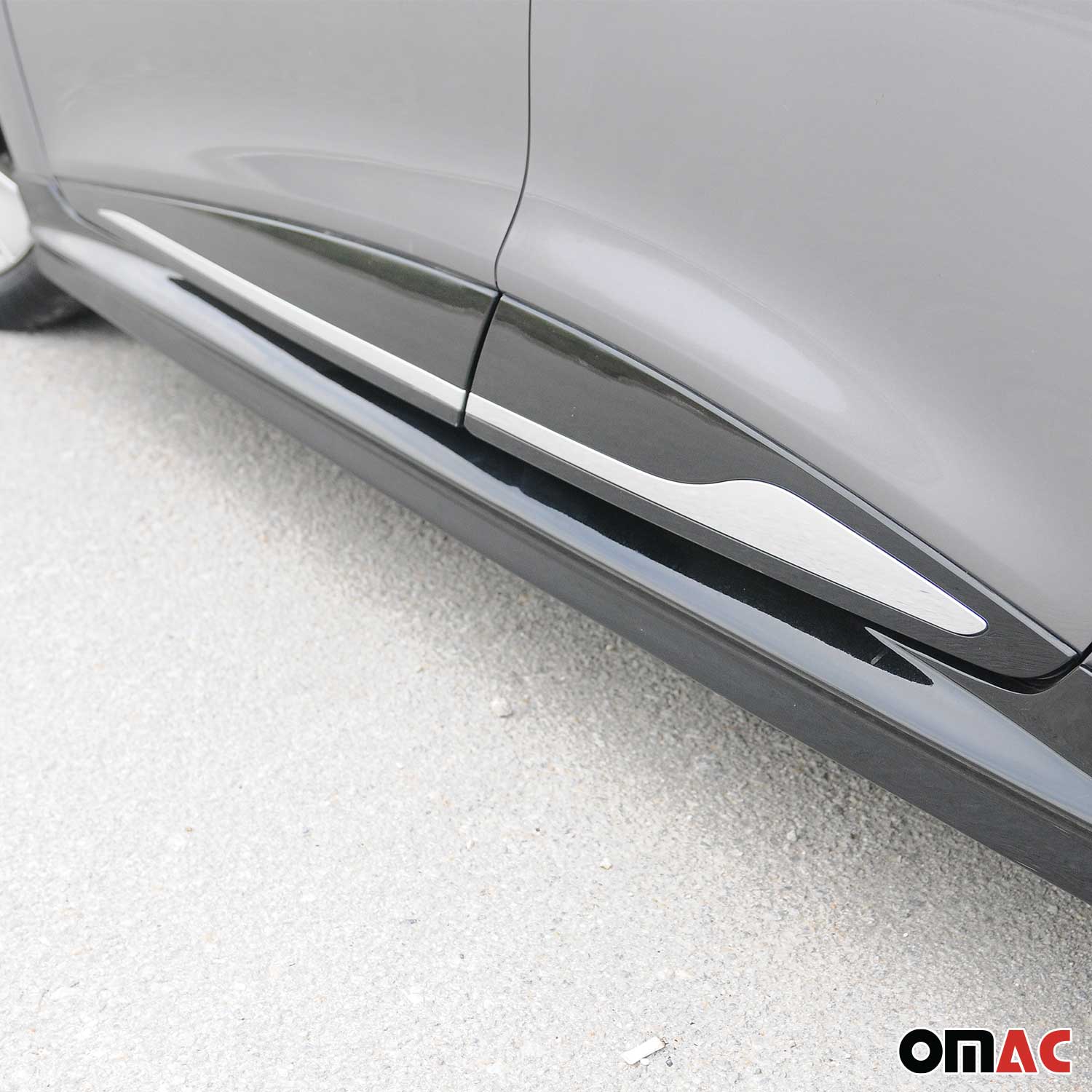 Seitenleiste Türleiste Schutzleiste für Renault Clio 4 2012-2019 Chrom Edelstahl - Image 3