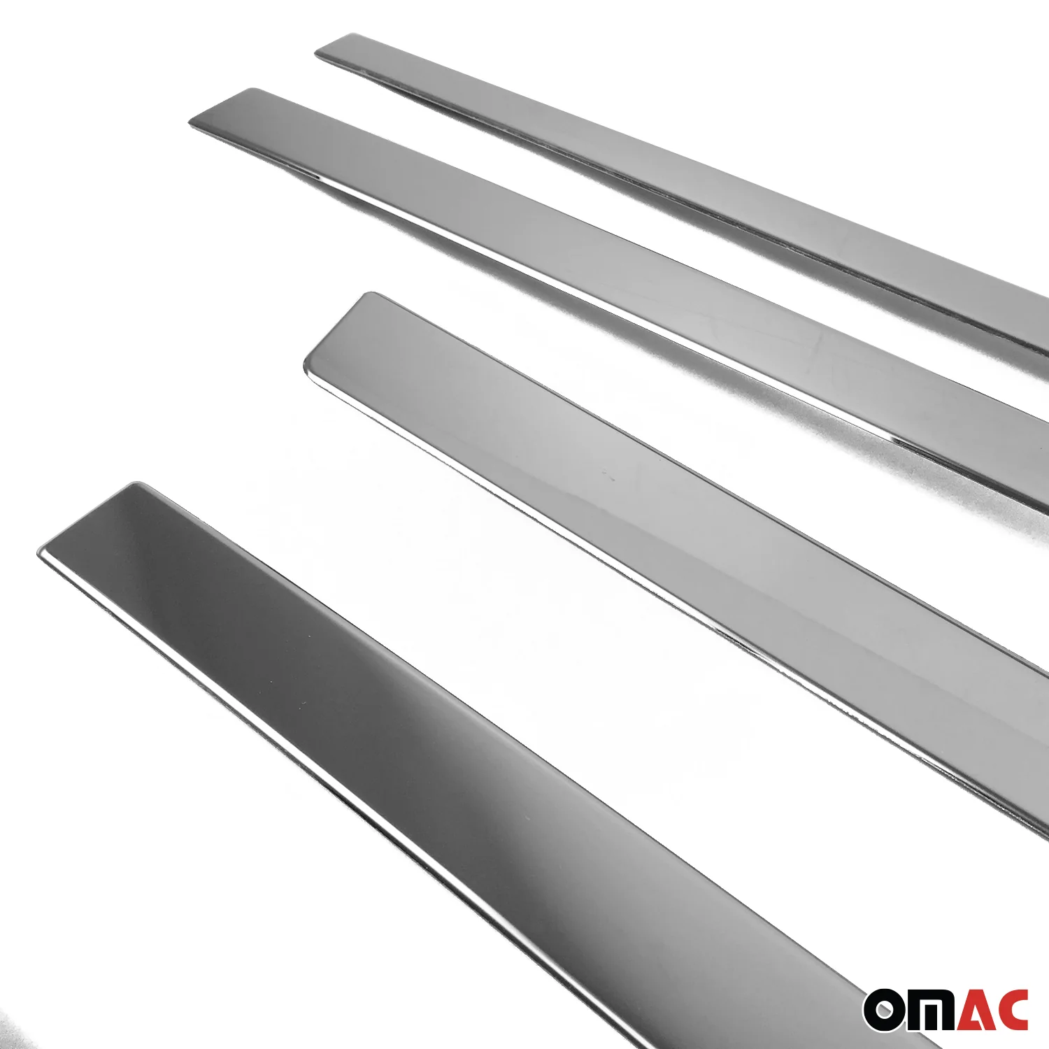 Seitentürleiste Türleisten Türschutzleiste für DFSK Fengon 500 2018-26 Chrom 4x - Image 5