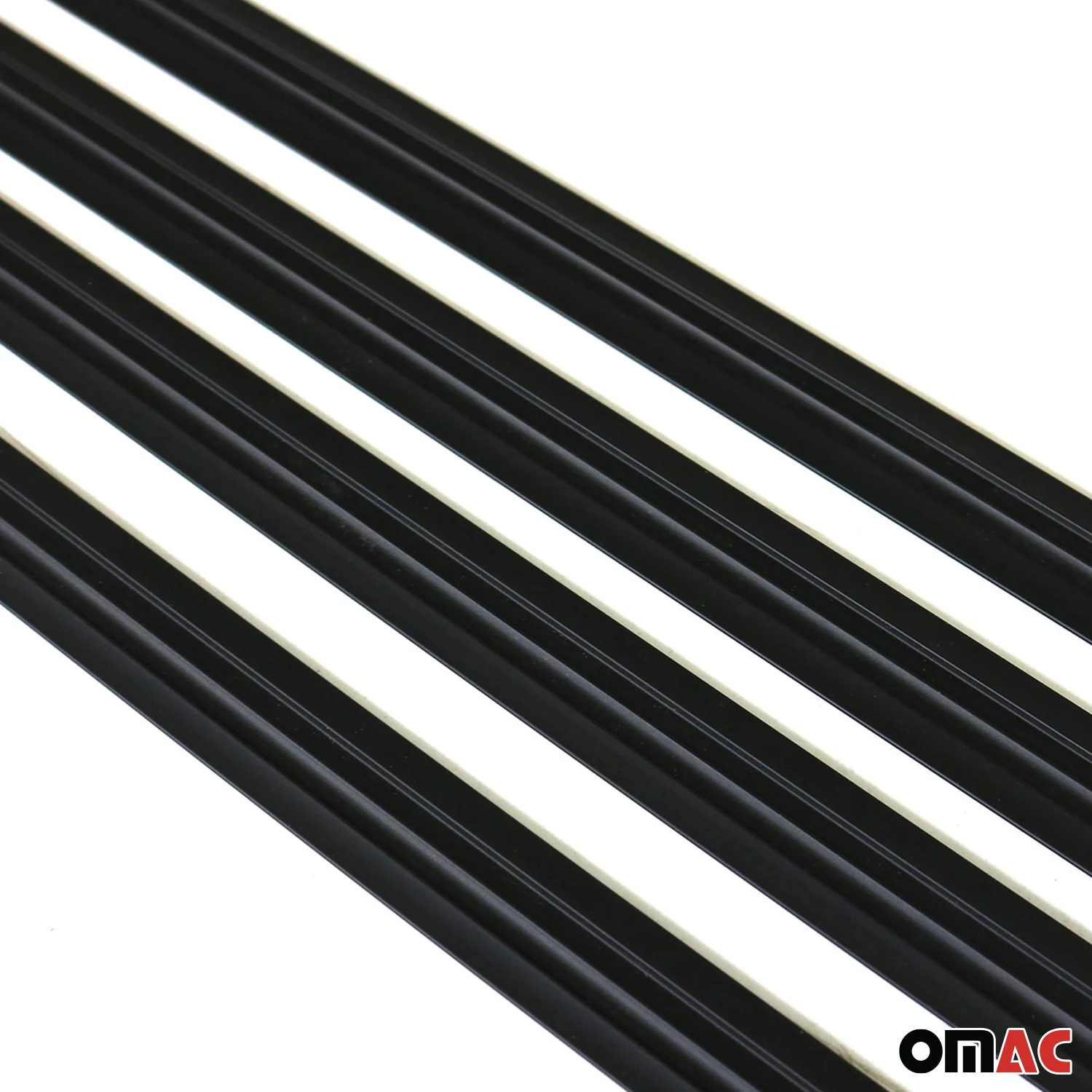 Seitentürleiste Türleisten Türschutzleiste für Audi A3 2012-2024 Alu Schwarz 4x - Image 9
