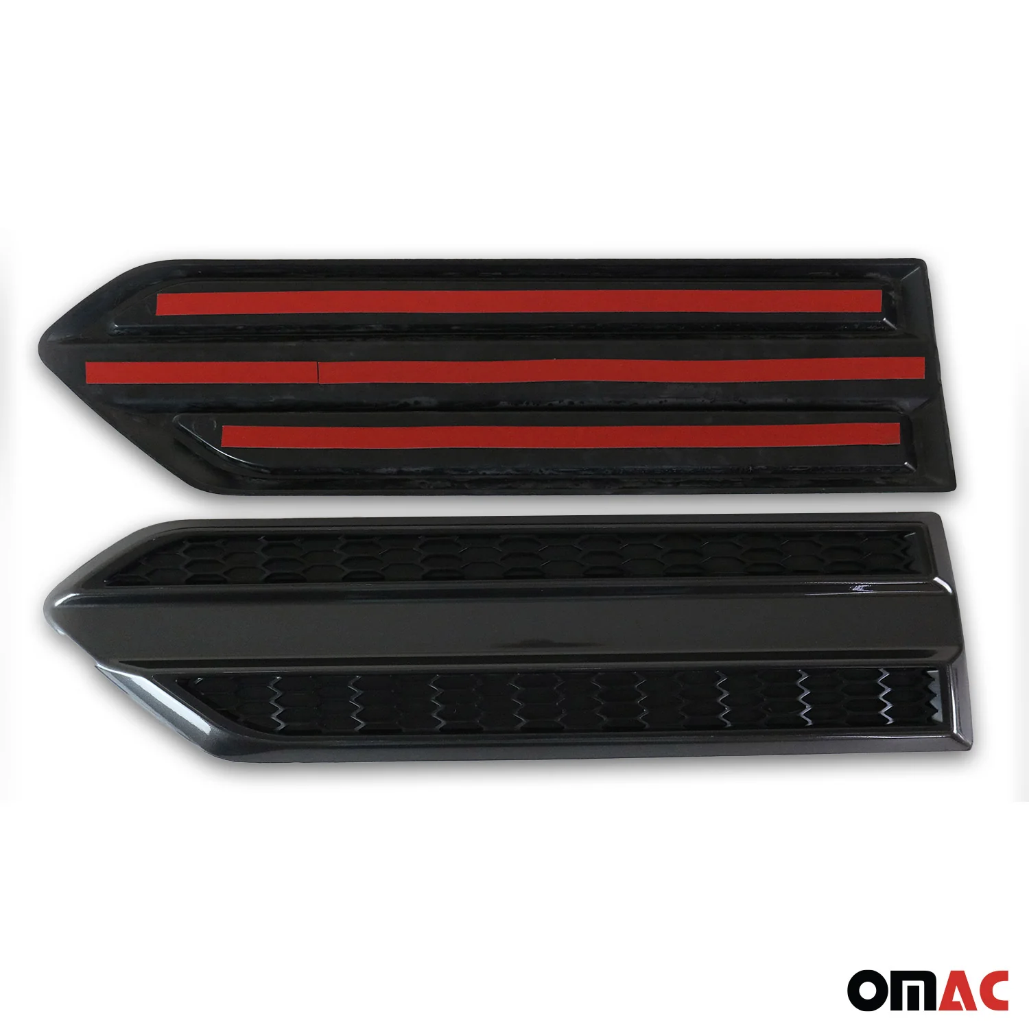 Seitentürleiste Türschutzleiste für Nissan Navara 1997-2004 ABS Schwarz 2x - Image 6