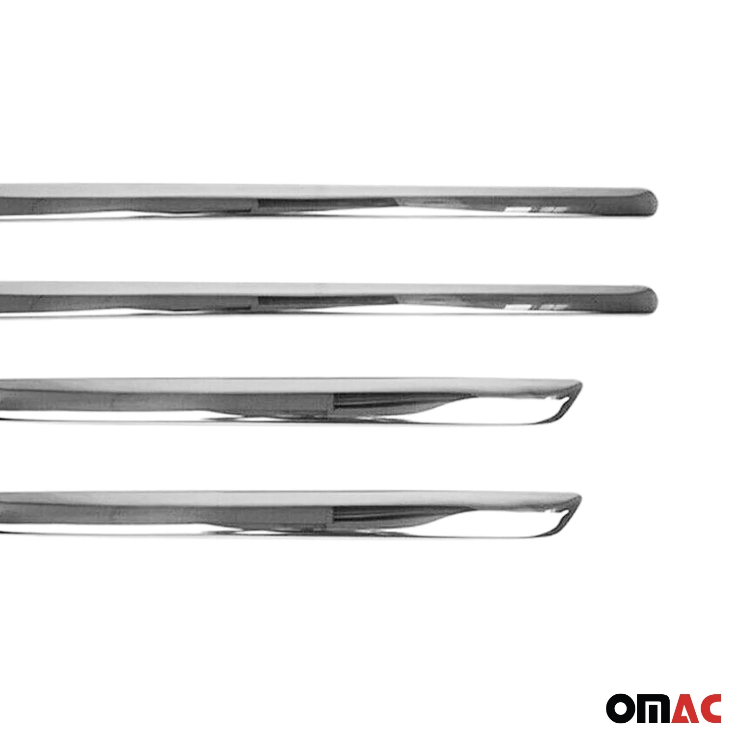 Seitentürleiste Türschutzleiste für Toyota Corolla Stufenheck 2002-2007 Chrom 4x - Image 8