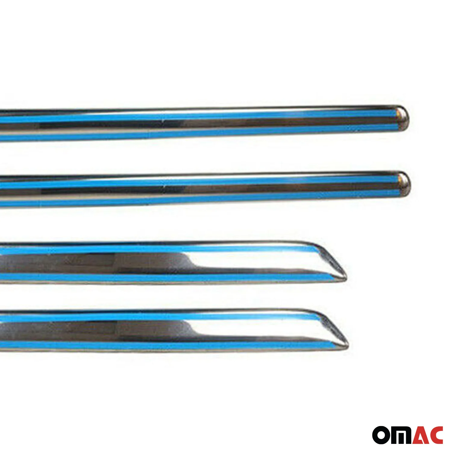 Seitentürleiste Türschutzleiste für Toyota Corolla Stufenheck 2002-2007 Chrom 4x - Image 9
