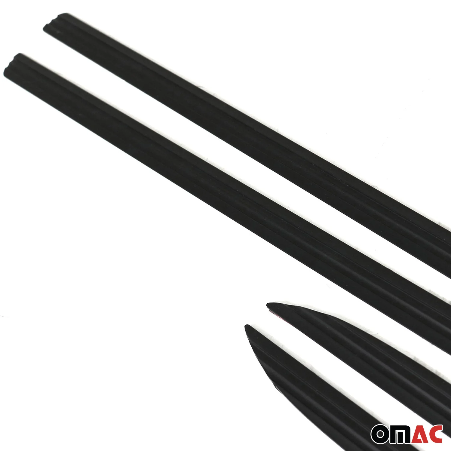 Seitentürleiste Türleisten Türschutz für VW Passat 2010-2015 Alu Schwarz 4x - Image 6
