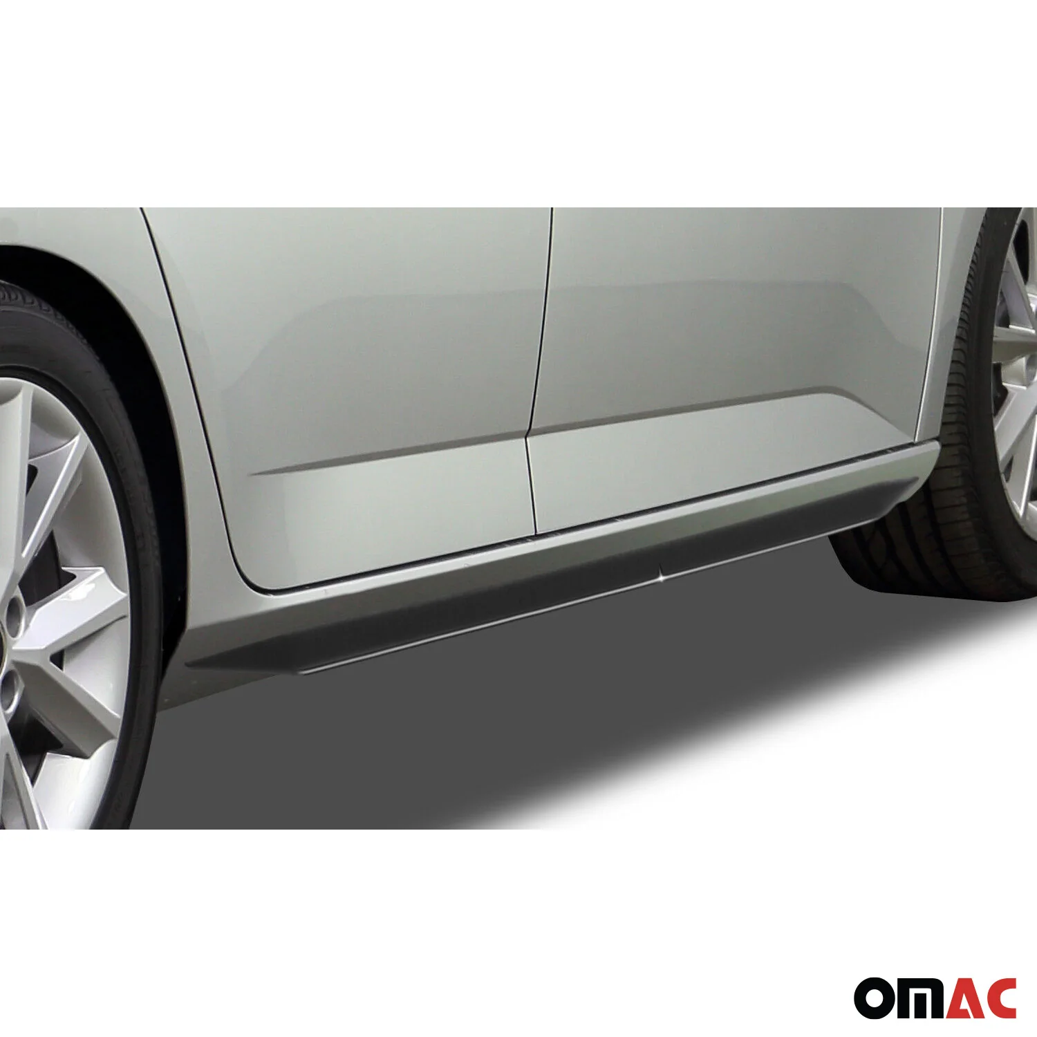 RDX Seitenschweller für Opel Zafira B 2005-2012 ABS Schwarz glänzend - Image 7