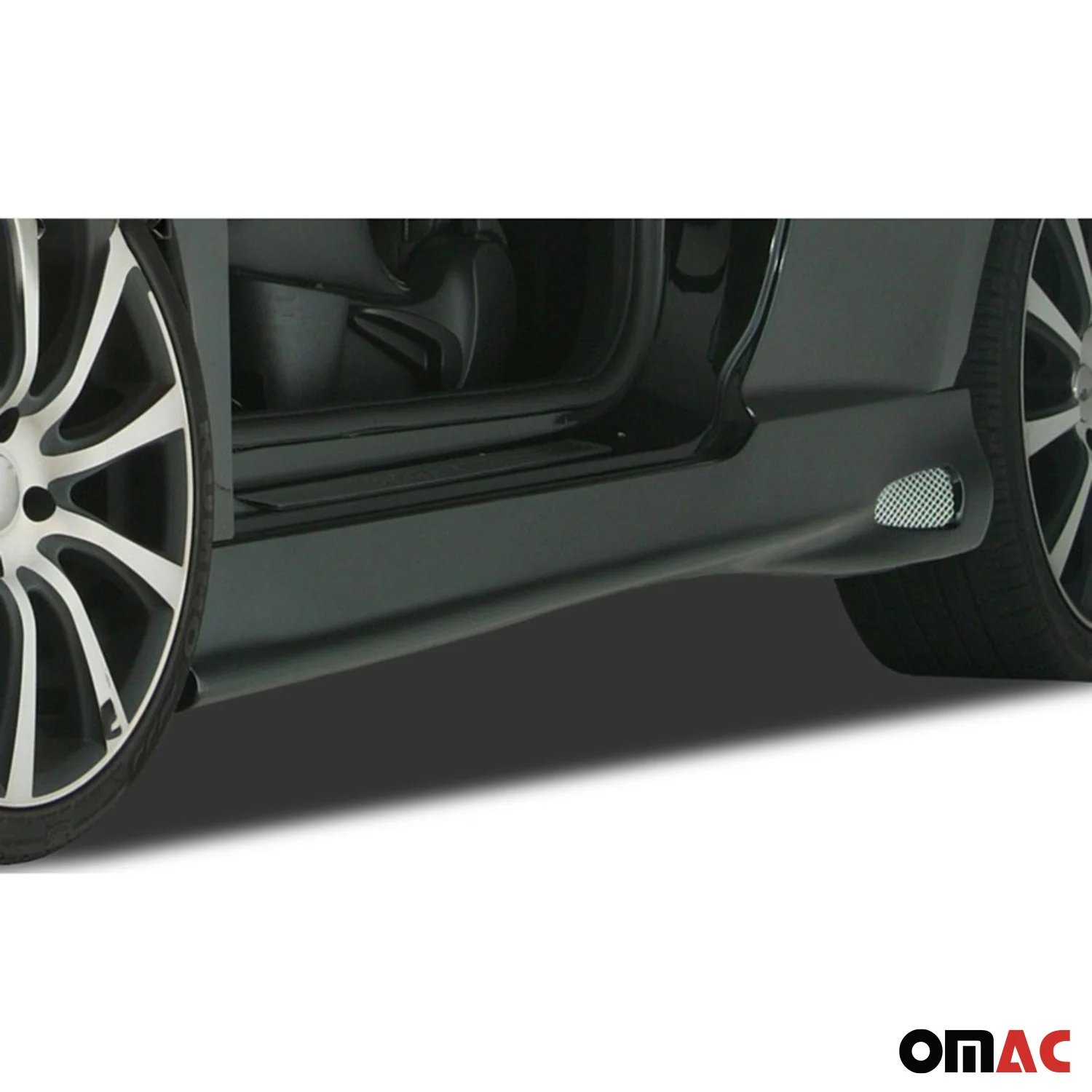 RDX Seitenschweller für Peugeot 207 3 türer 2006-2023 ABS Unlackiert - Image 5