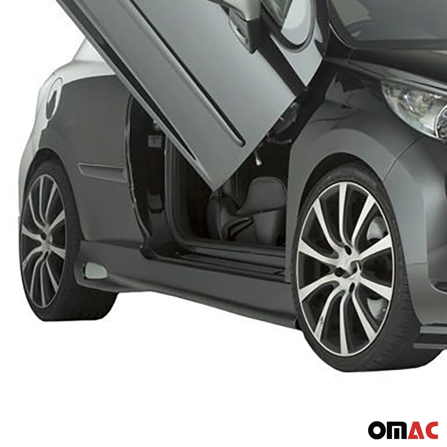 RDX Seitenschweller Kratzschutz für Peugeot 207 5 türer CC SW 2006-2023 ABS - Image 6