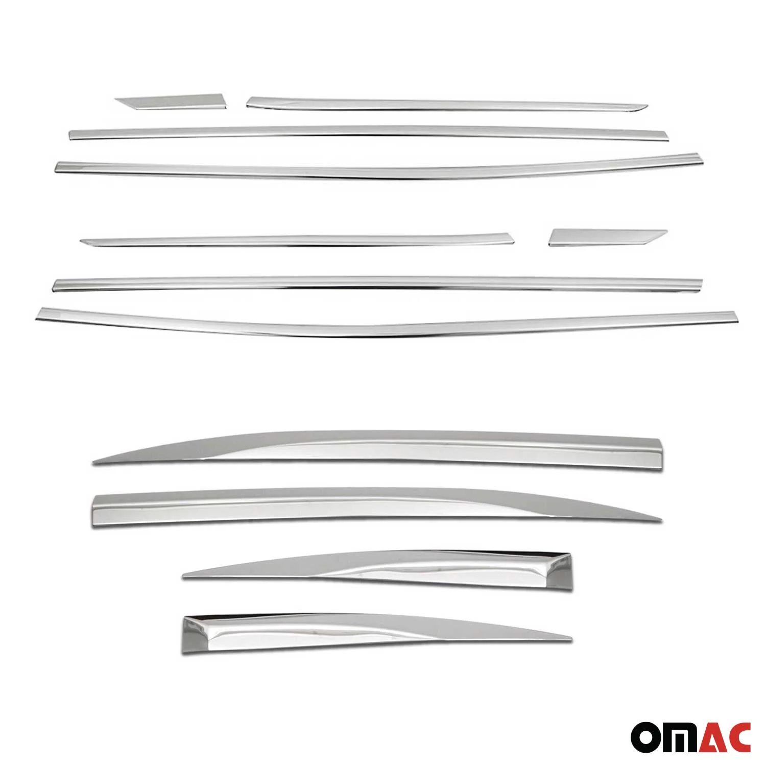 Seitentürleiste Fensterleisten für Peugeot 3008 Active P84 2016-2024 Chrom Satz - Image 7