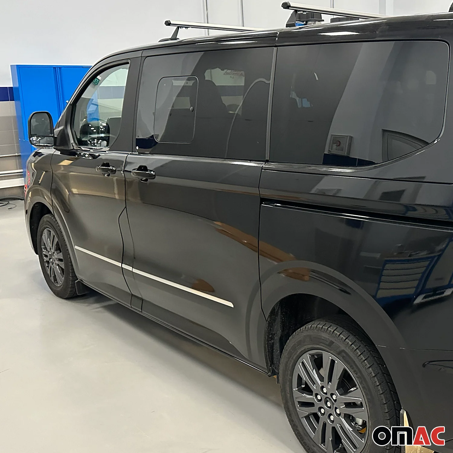 Seitentürleiste Türleiste für Ford Transit Tourneo Custom 2023-2026 Edelstahl 5x - Image 2