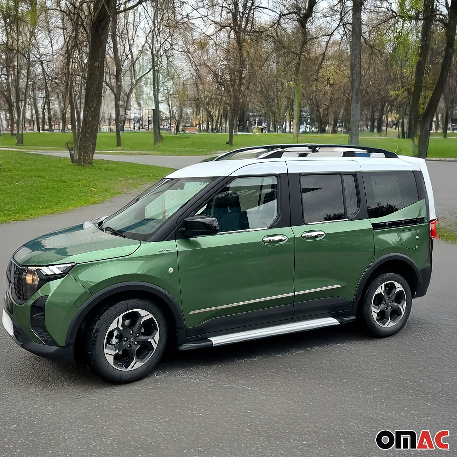 Seitentürleiste Türleiste Türschutz für Ford Tourneo Courier 2023-2026 Edelstahl - Image 2