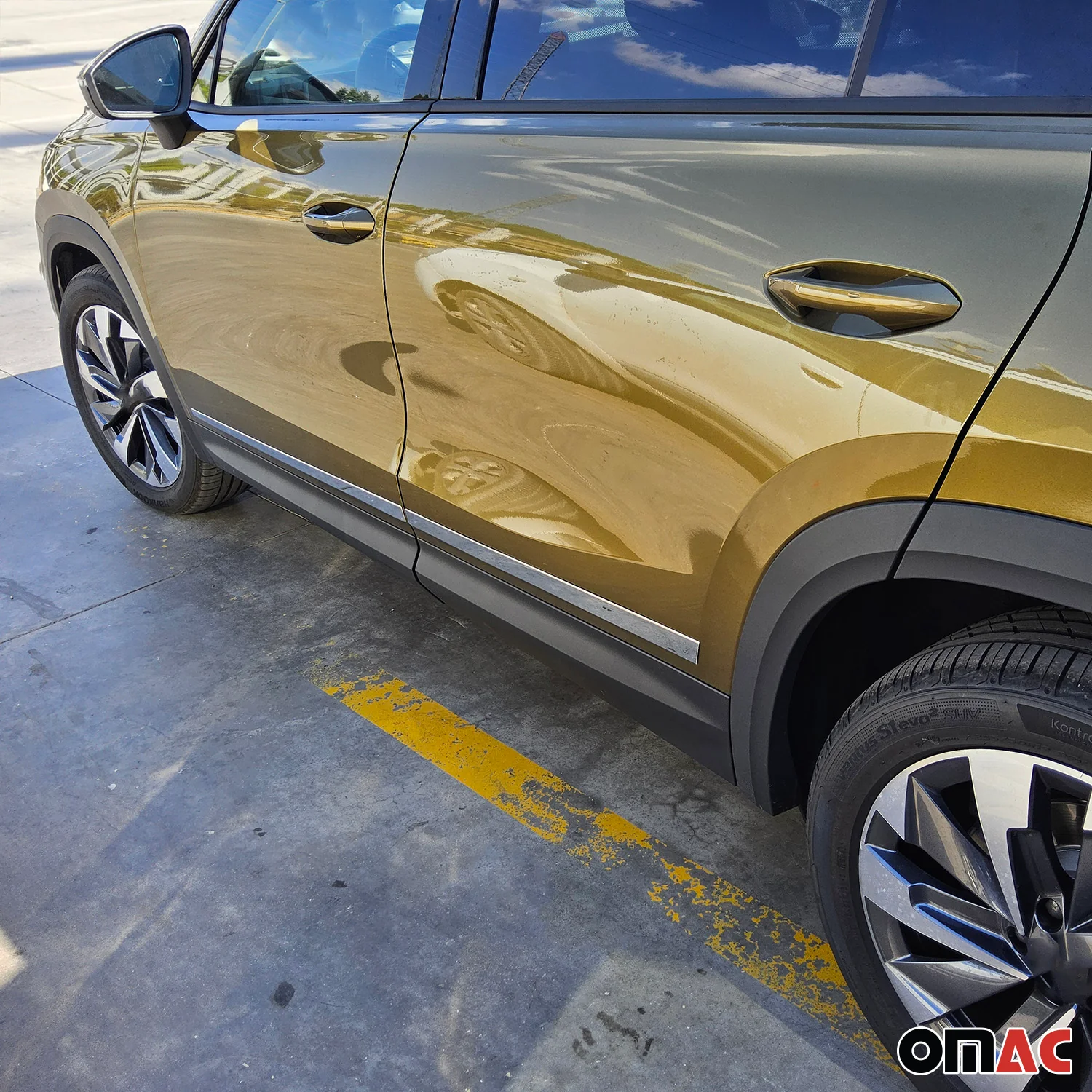 Seitentürleiste Türleiste Türschutz für Skoda Kodiaq II 2024-2026 Edelstahl 4x - Image 2