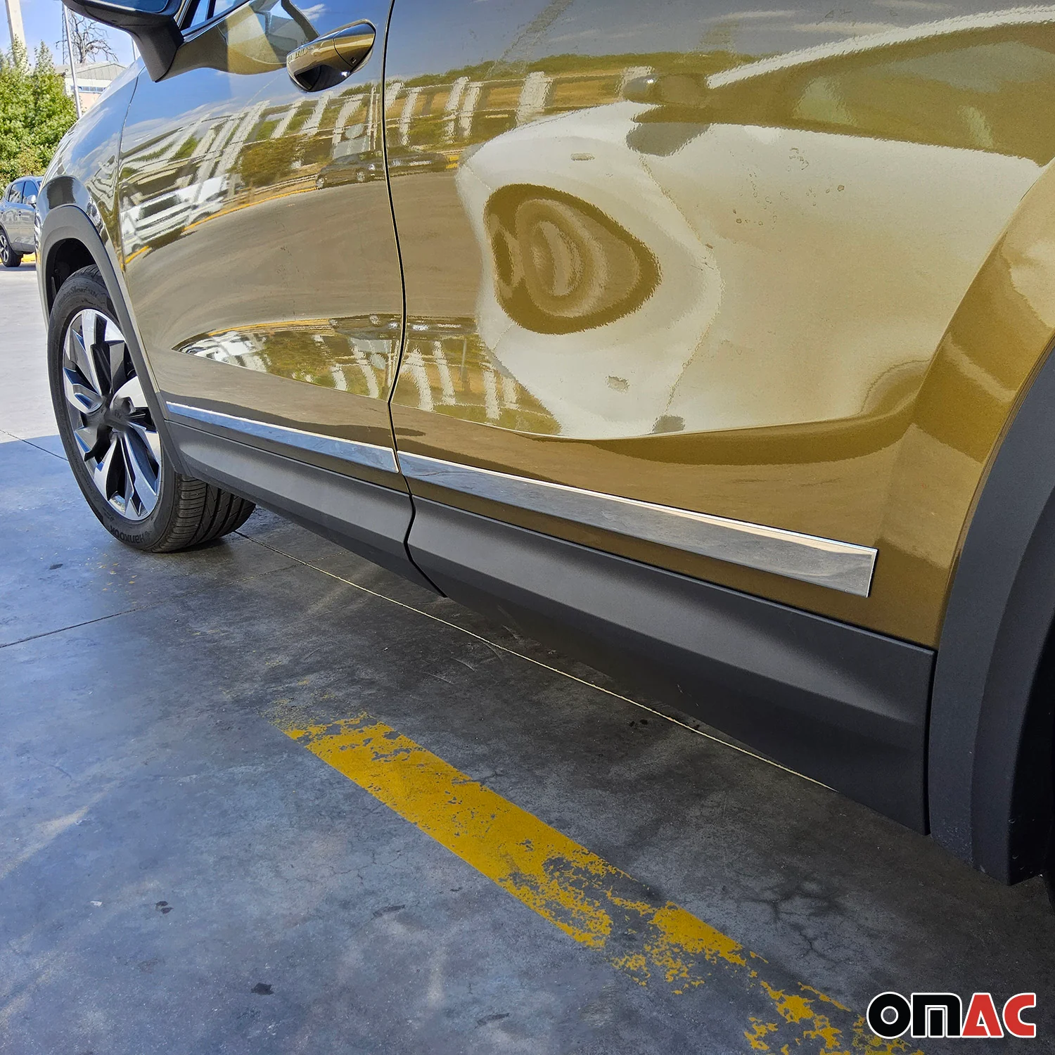 Seitentürleiste Türleiste Türschutz für Skoda Kodiaq II 2024-2026 Edelstahl 4x - Image 3