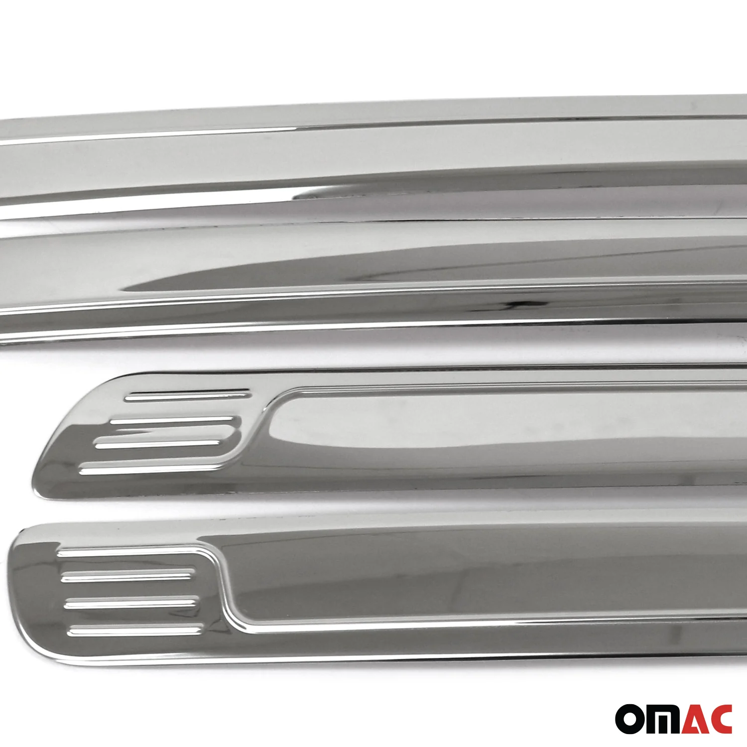 Seitentürleiste Türleisten Türschutzleiste für Toyota Hilux 2006-2015 Chrom 4x - Image 8